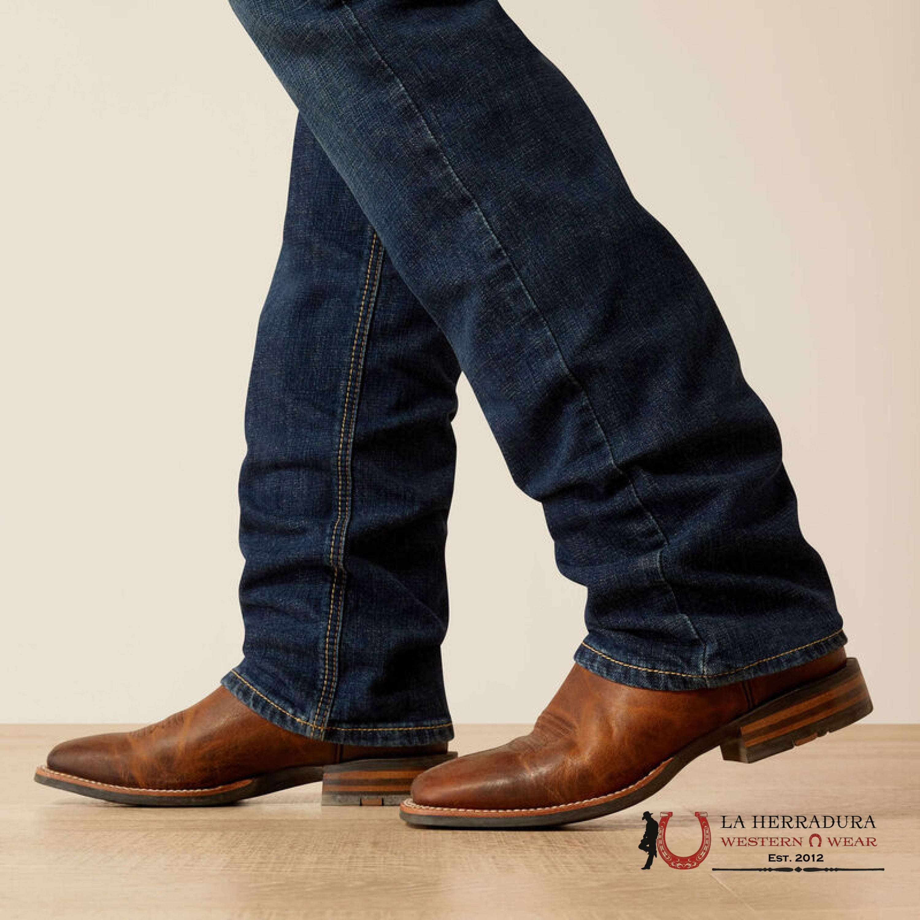 ARIAT MENS JEAN QUEST M7 SLIM FIT STRAIGHT LEG 10051870 ARIAT JEANS