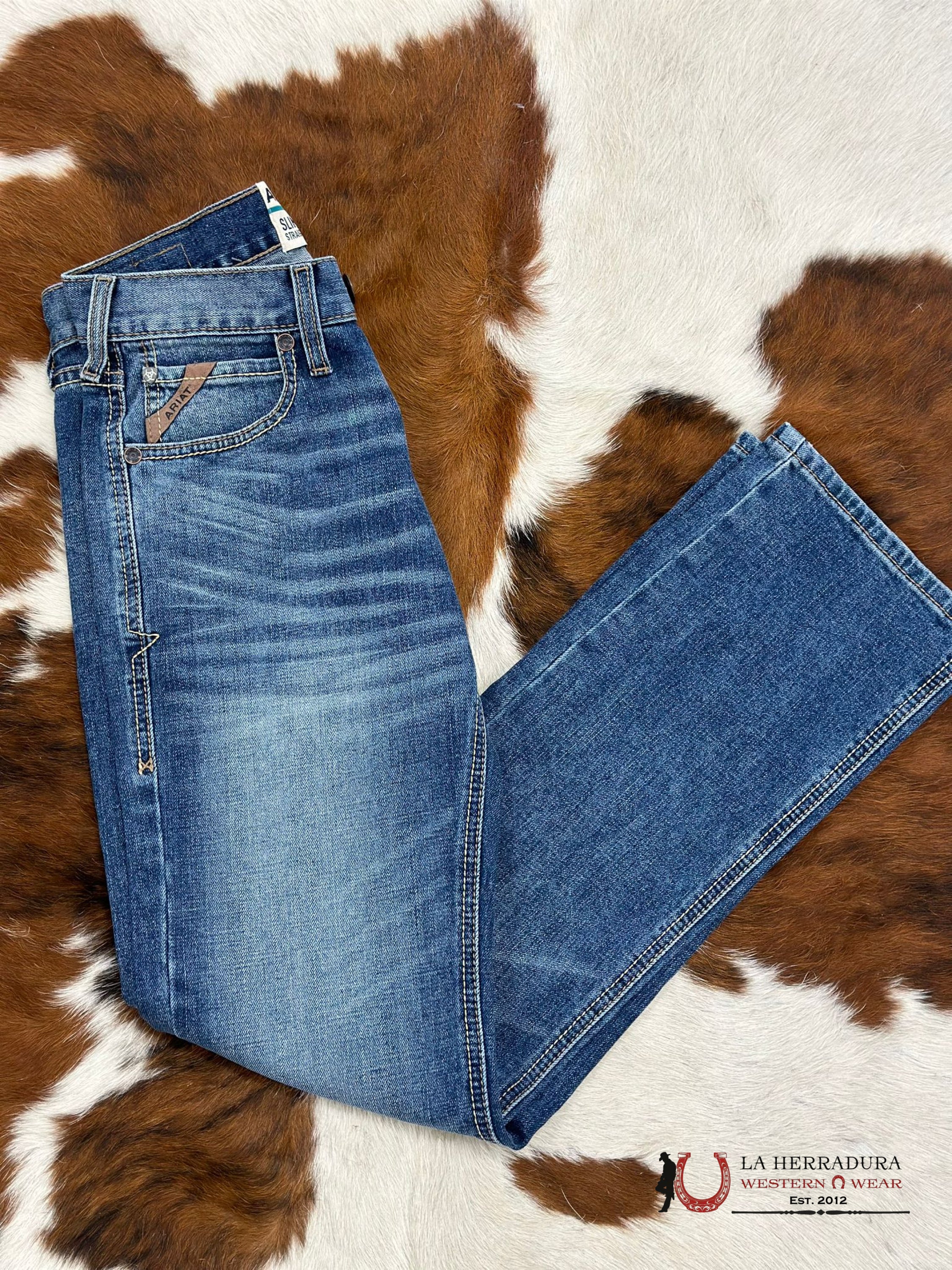 Ariat Mens Jean Samwell M7 Slim Fit Straight Leg Jeans