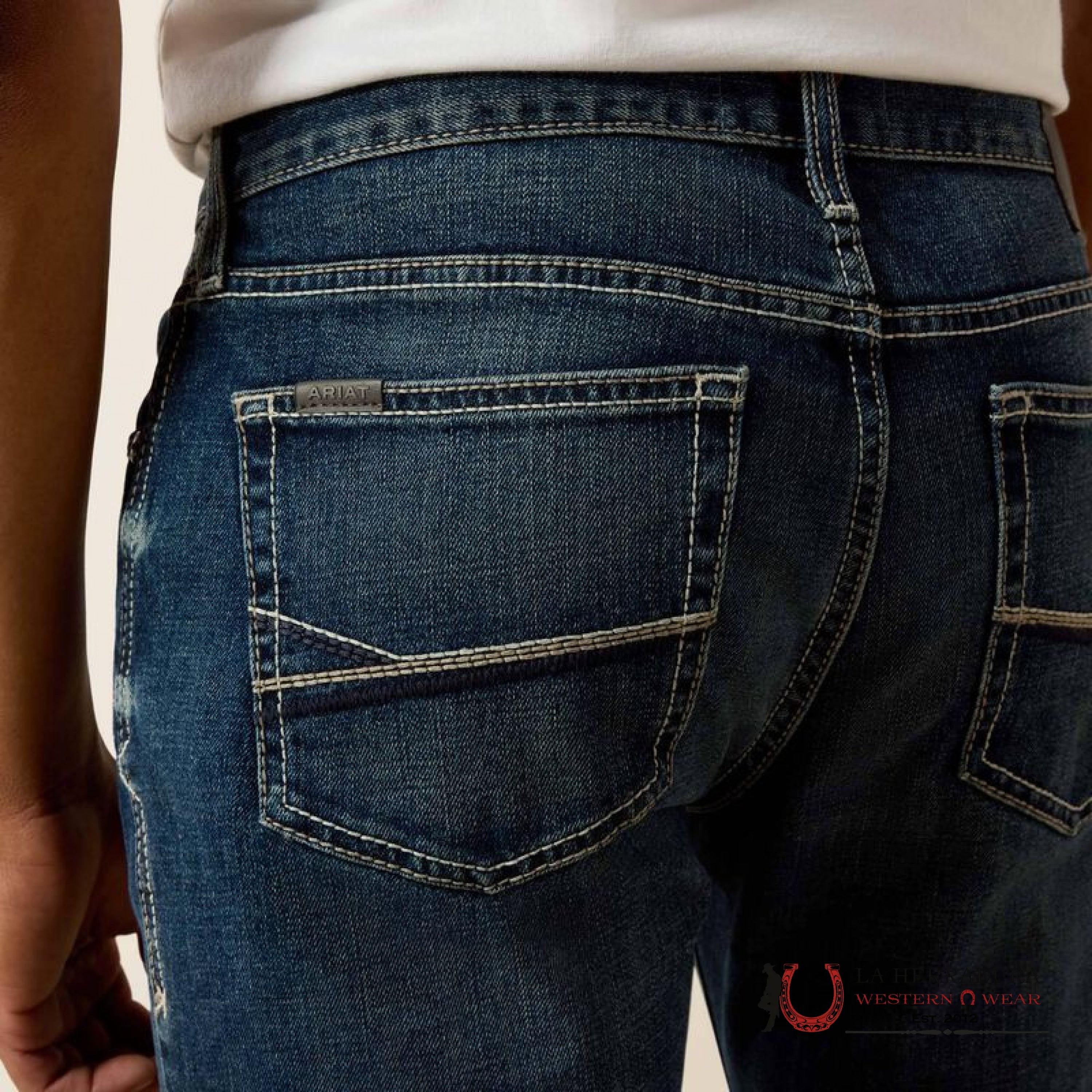 ARIAT MENS JEAN STIRLING DRAKE M7 SLIM FIT STRAIGHT LEG 10041092 ARIAT JEANS