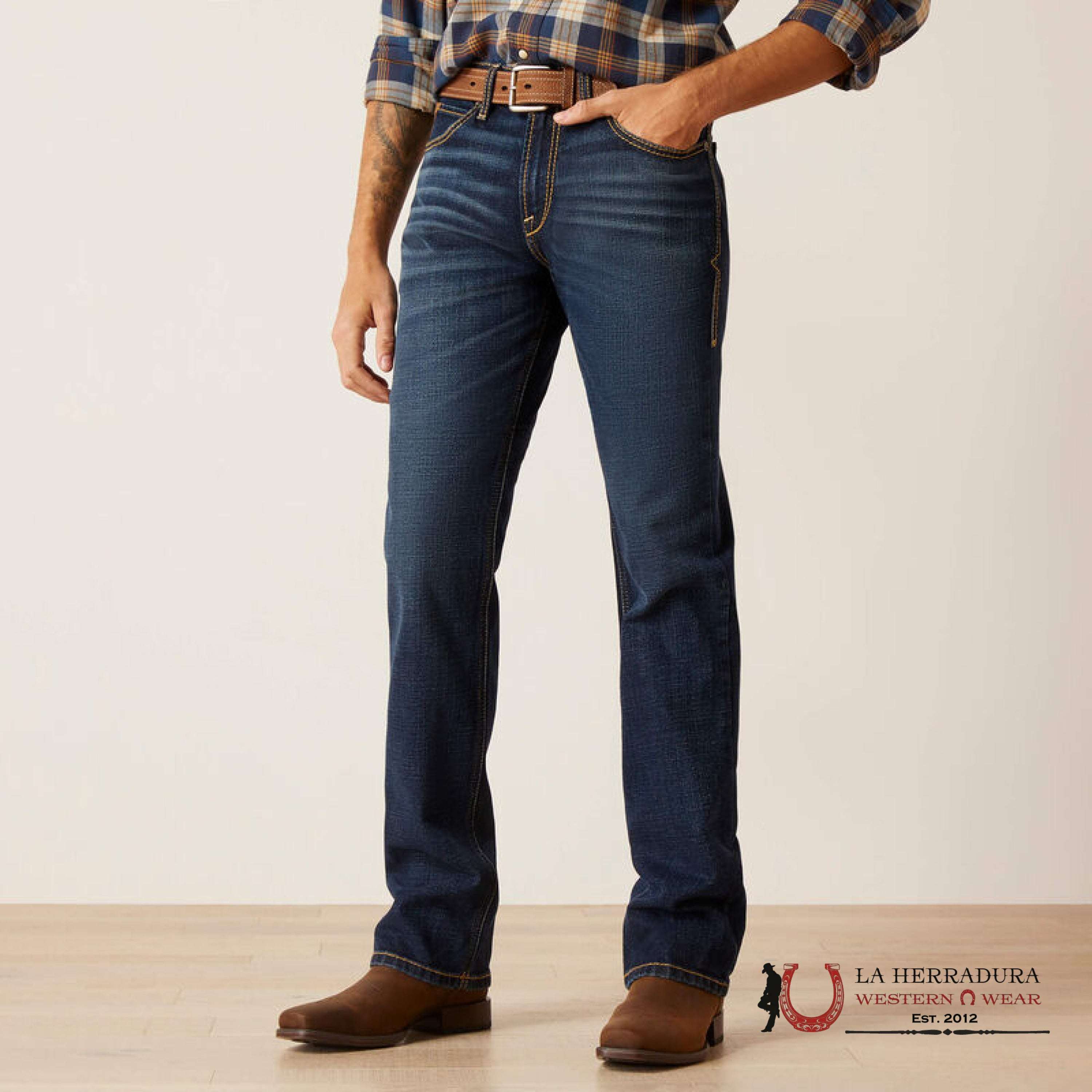 ARIAT MENS JEAN TORNADO M8 MODERN FIT SLIM LEG- 10045386 ARIAT JEANS