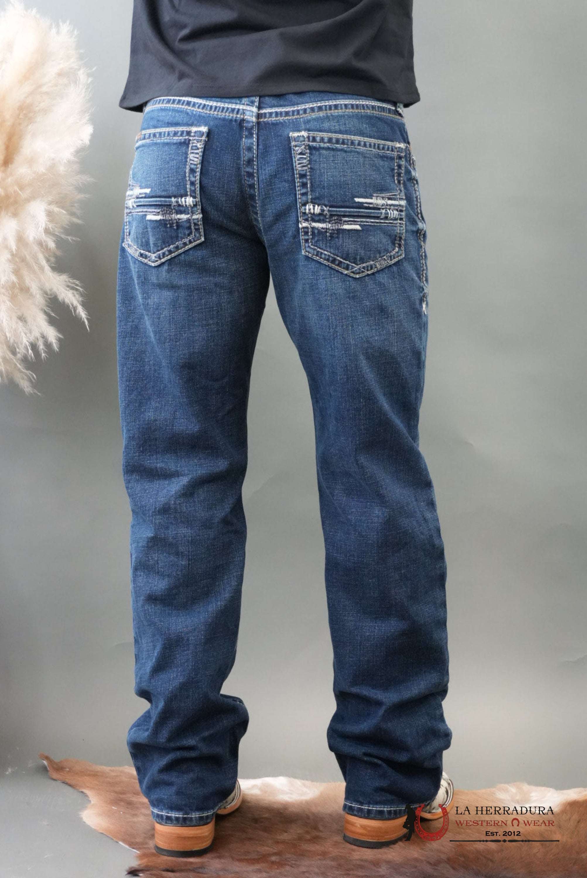 ARIAT MENS JEAN TURNOUT M4 RELAXED BOOTCUT ARIAT JEANS
