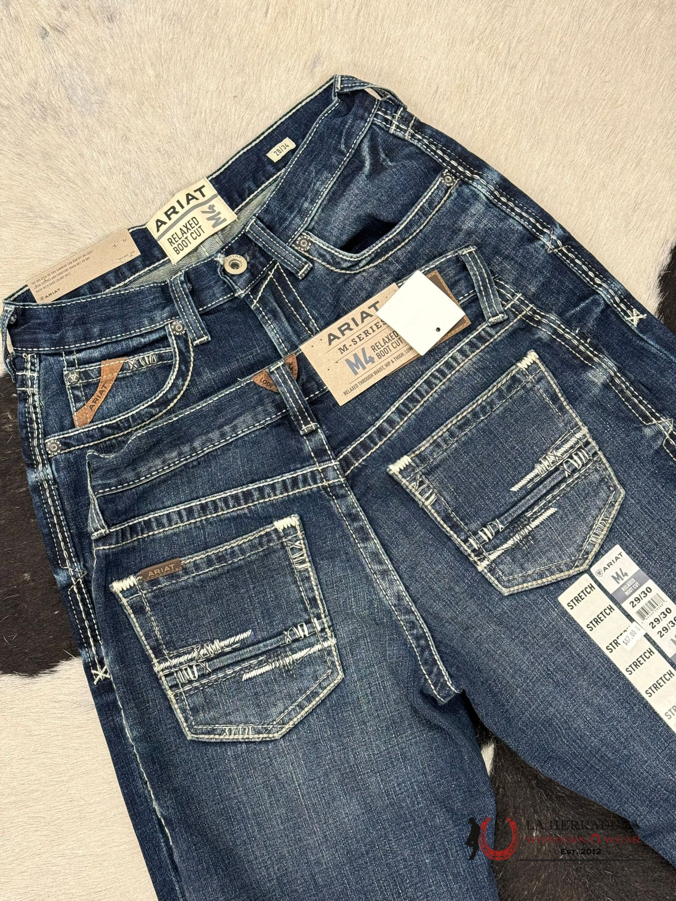 Ariat Mens Jean Turnout M4 Relaxed Bootcut Jeans