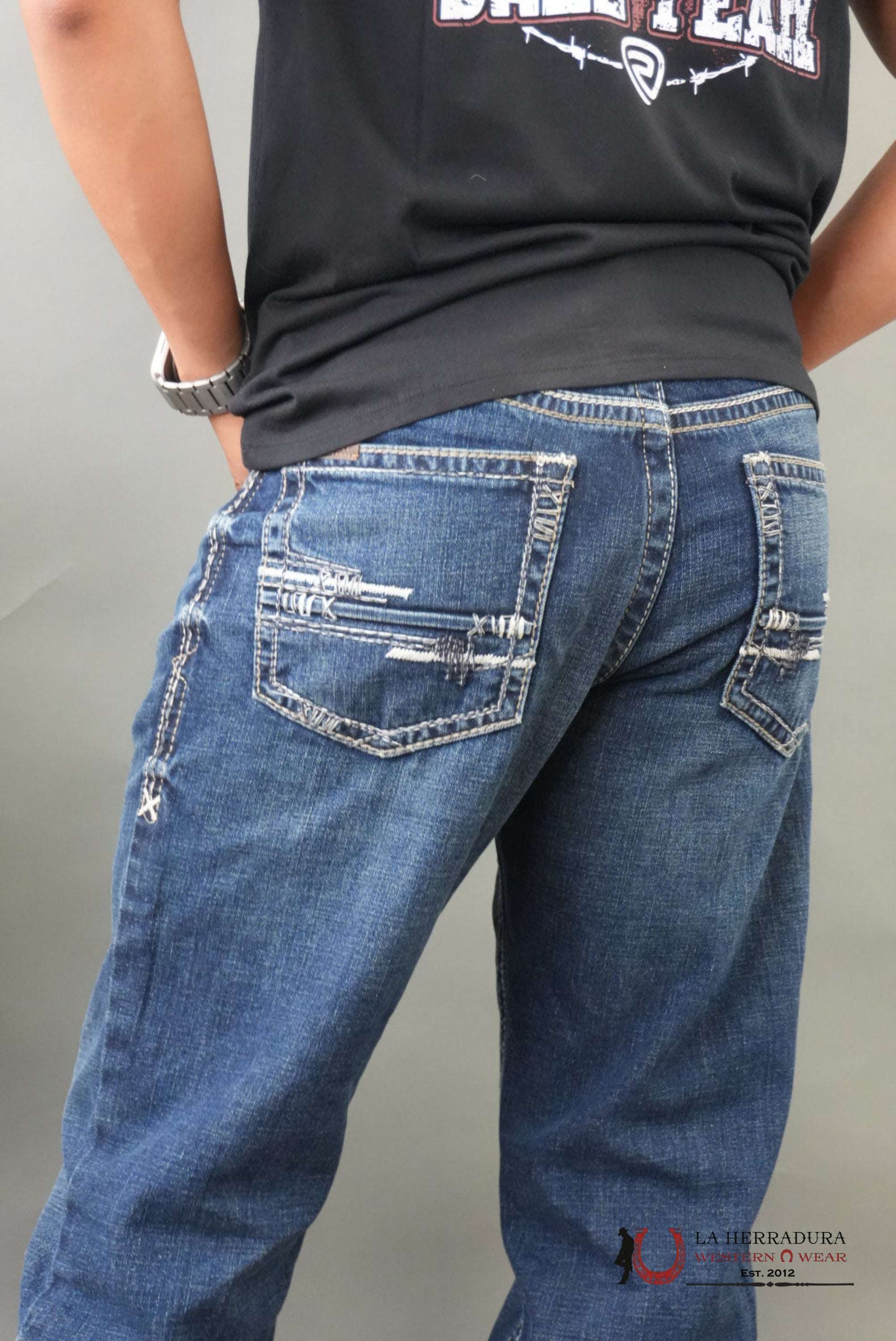 ARIAT MENS JEAN TURNOUT M4 RELAXED BOOTCUT ARIAT JEANS