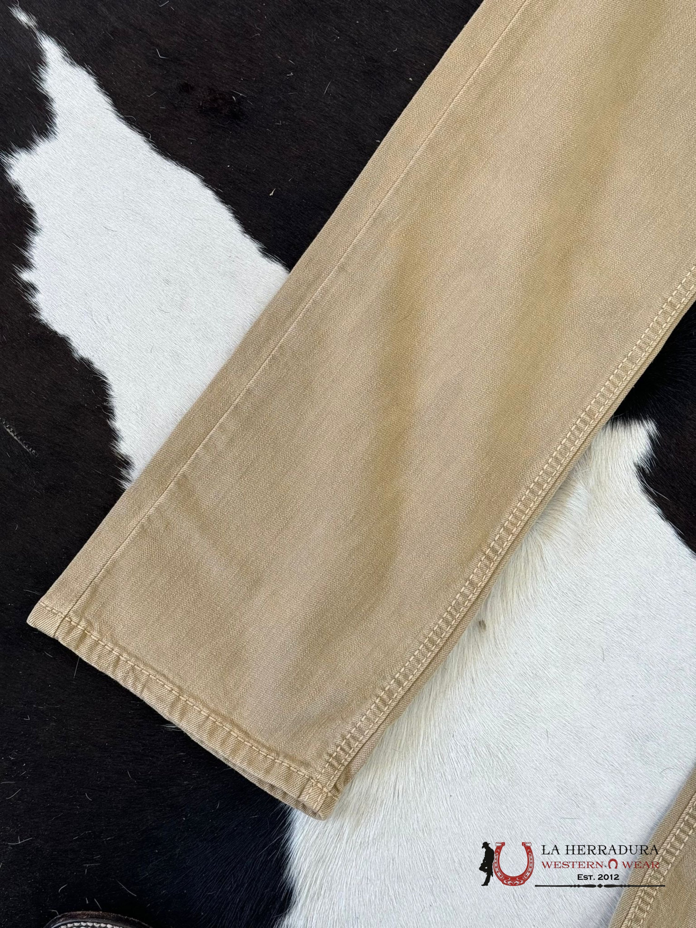 Ariat Mens Jeans Dark Khaki M7 Slim Fit Straight Leg