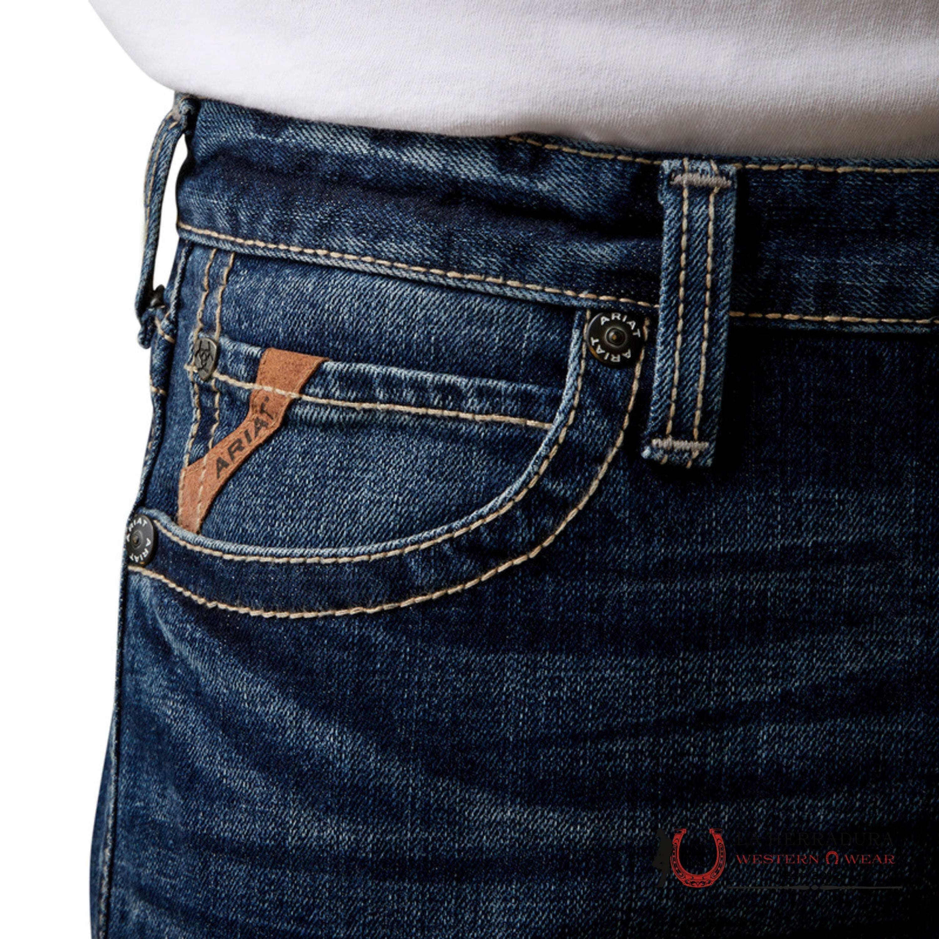ARIAT MENS JEANS DENALI M7 SLIM FIT STRAIGHT LEG 10044377 ARIAT JEANS