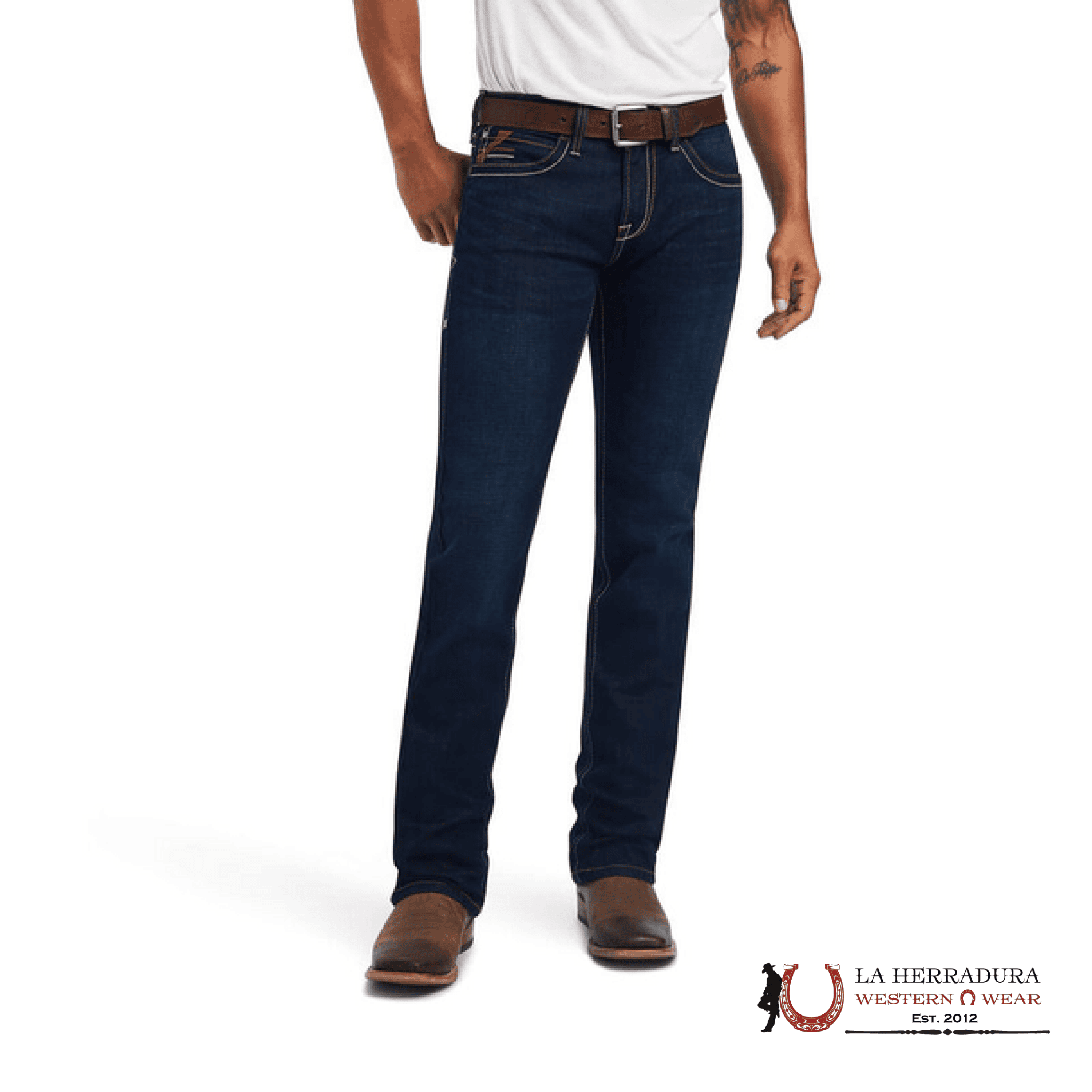 ARIAT MENS JEANS RANGER ROCKPORT M7 SLIM FIT STRAIGHT LEG 10041088 ARIAT JEANS