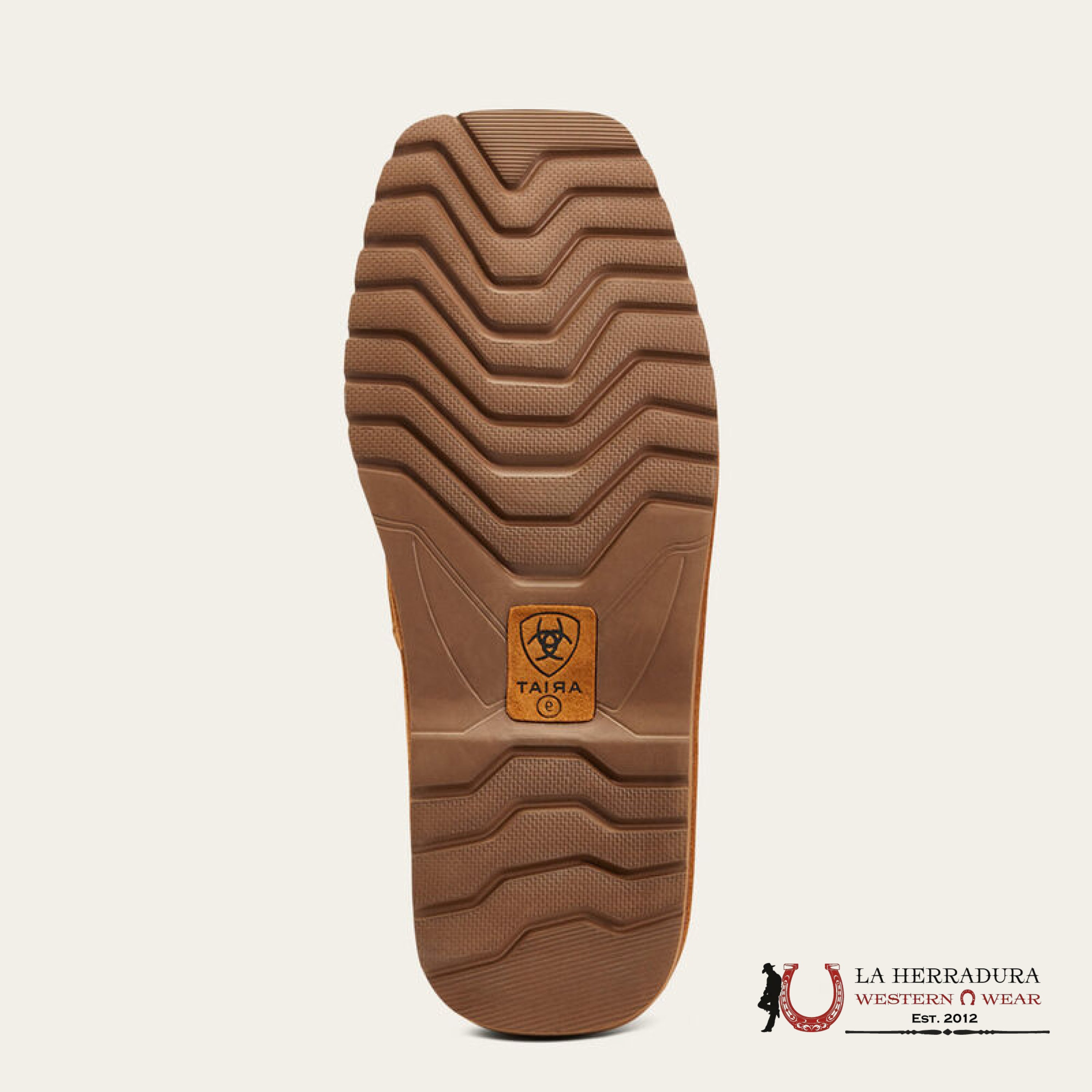 Ariat Mens Lasso Square Toe Chestnnut Slipper Zapatos Hombres