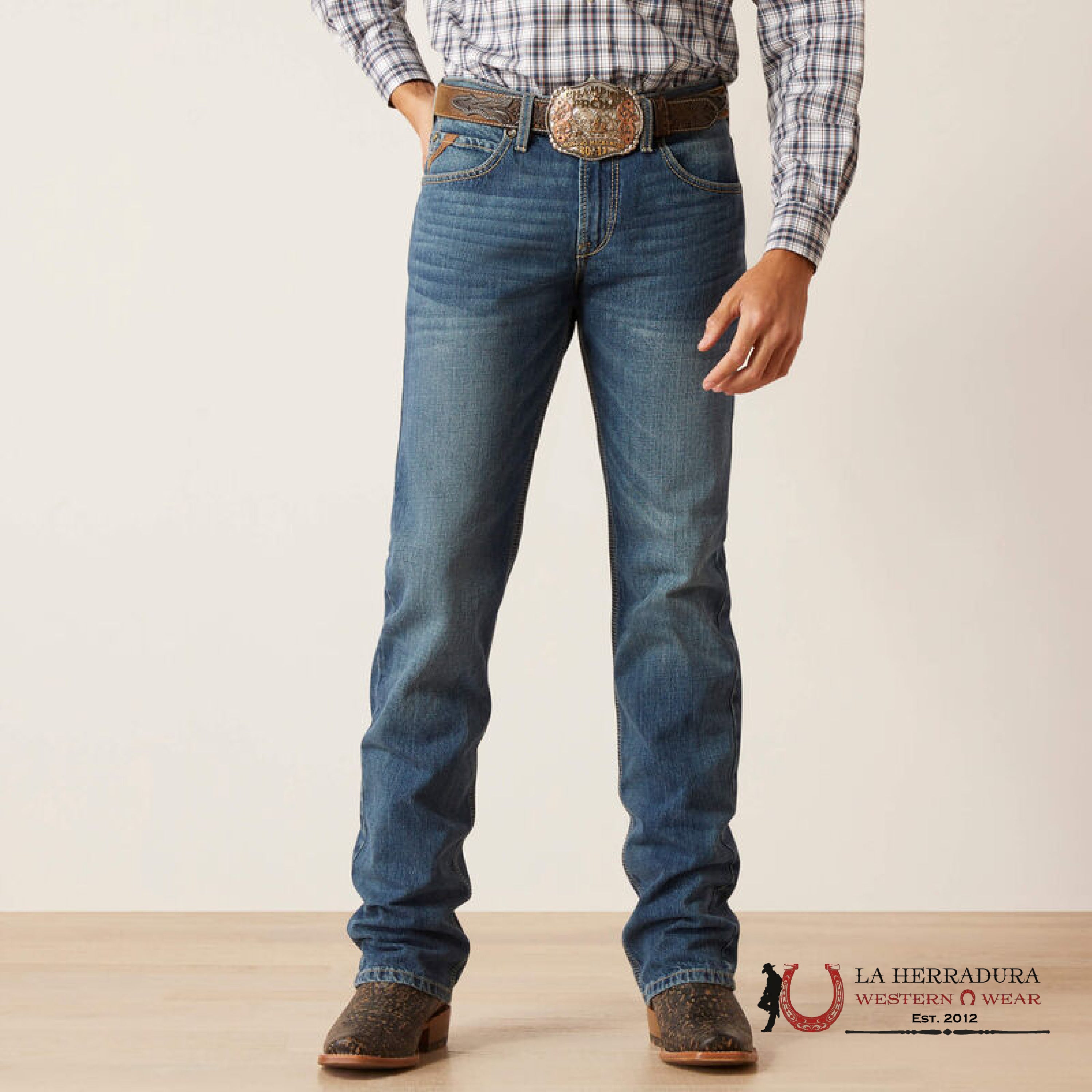 ARIAT MENS M7 BRIGHTON/EZRA SLIM STRAIGHT LEG FIT 10045388 ARIAT JEANS