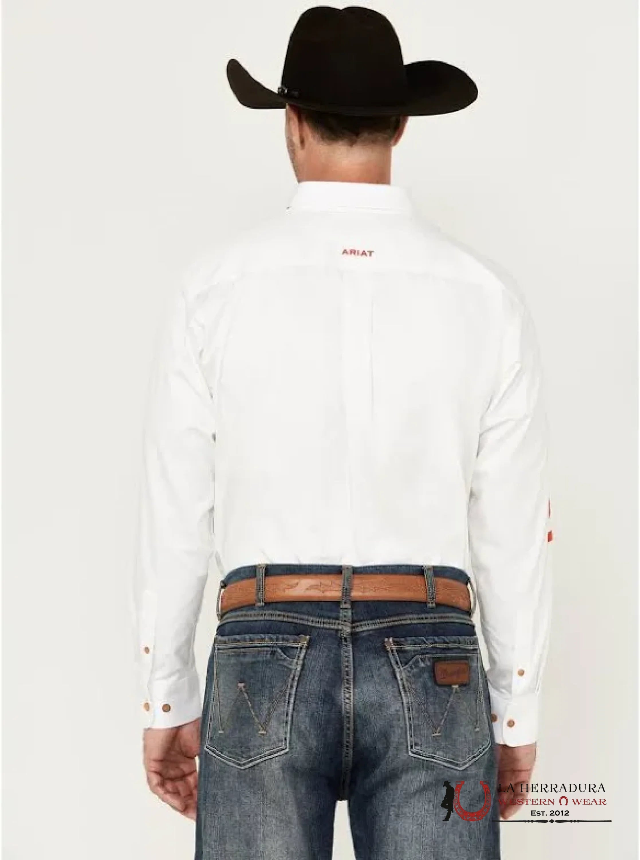 Ariat MENS shirt classic fit team Mexico-0911 ROPA HOMBRES