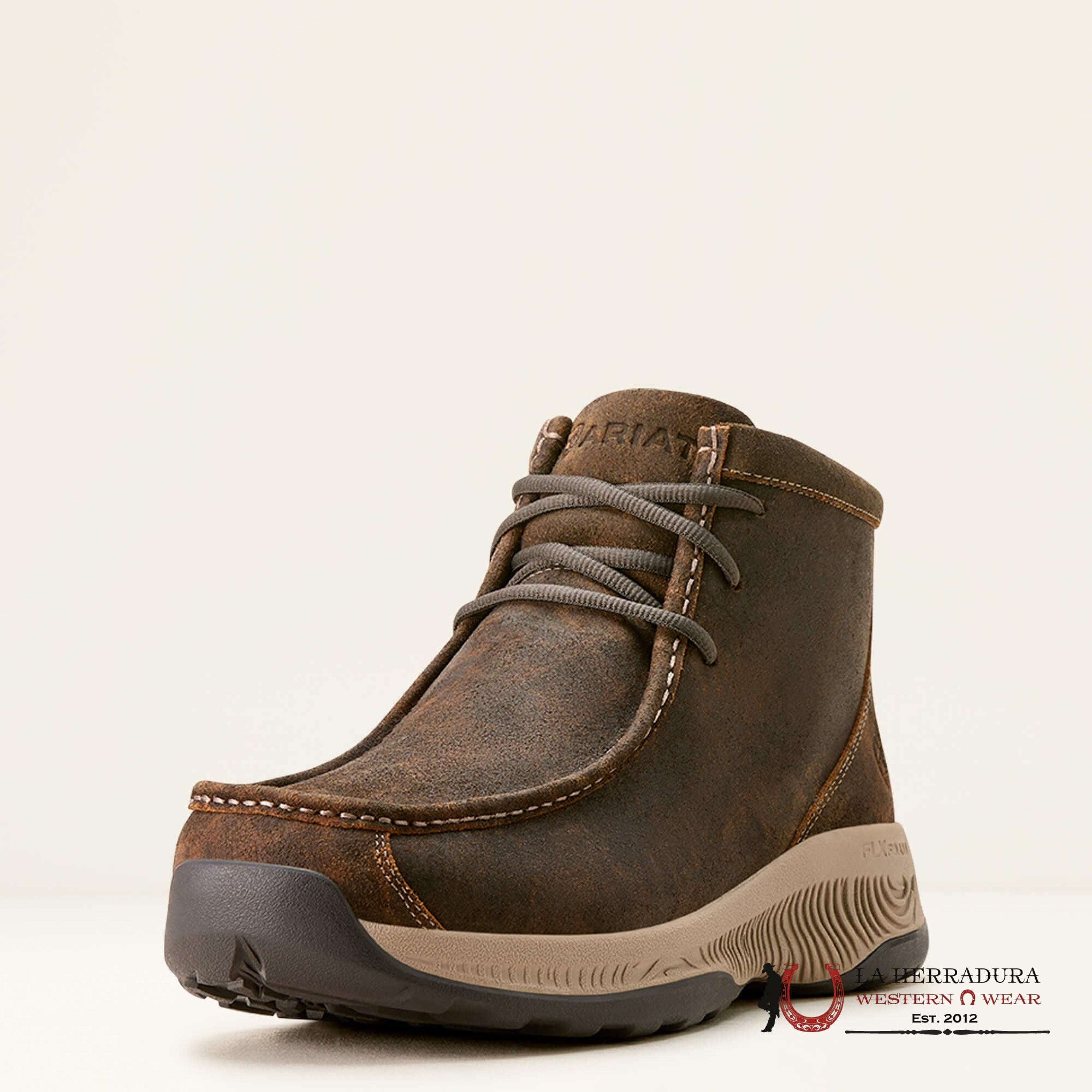 Ariat Mens Spitfire All Terrain H20 Dark Coffe Shoes Zapatos Hombres