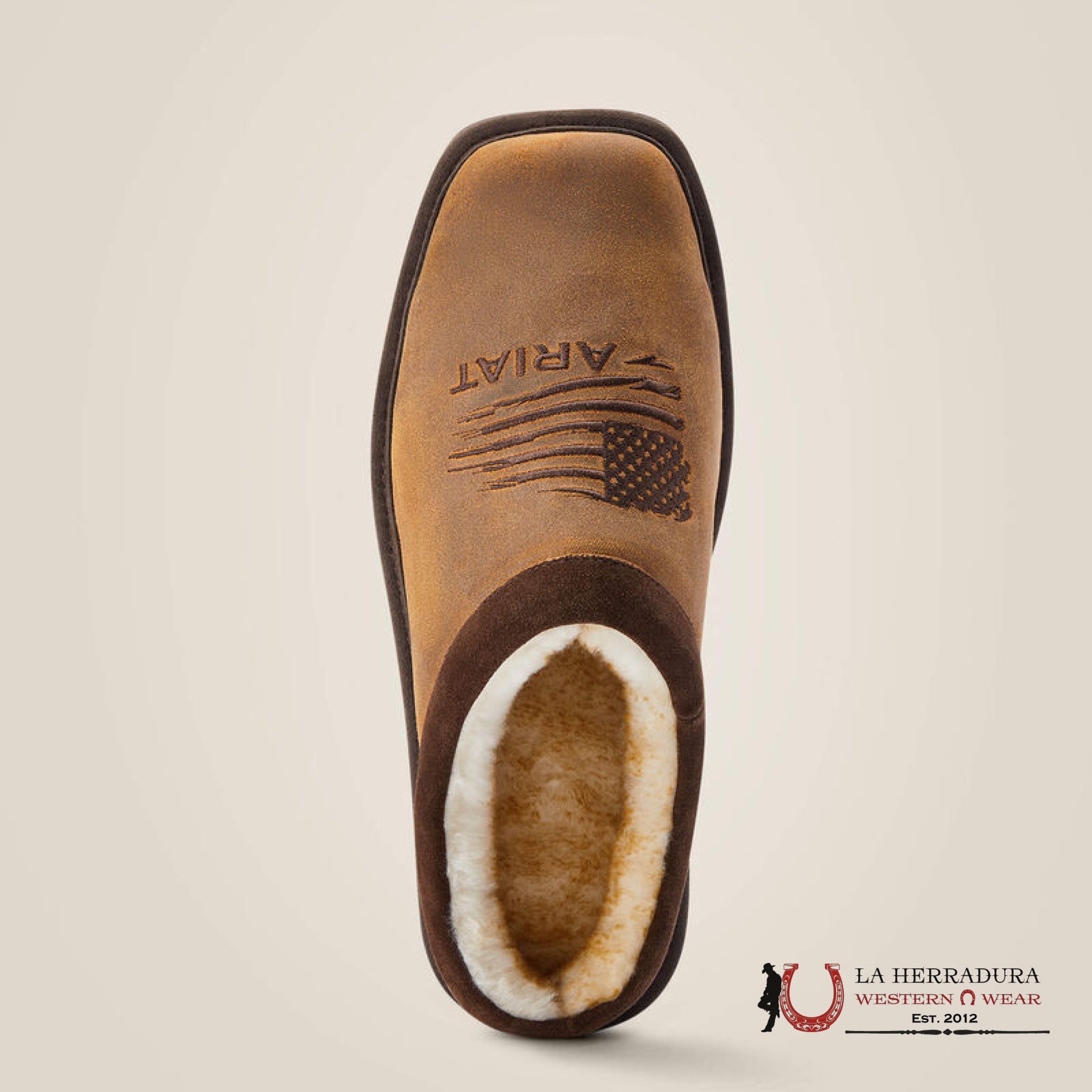 Ariat Mens Square Toe Patriot Slipper Zapatos Hombres