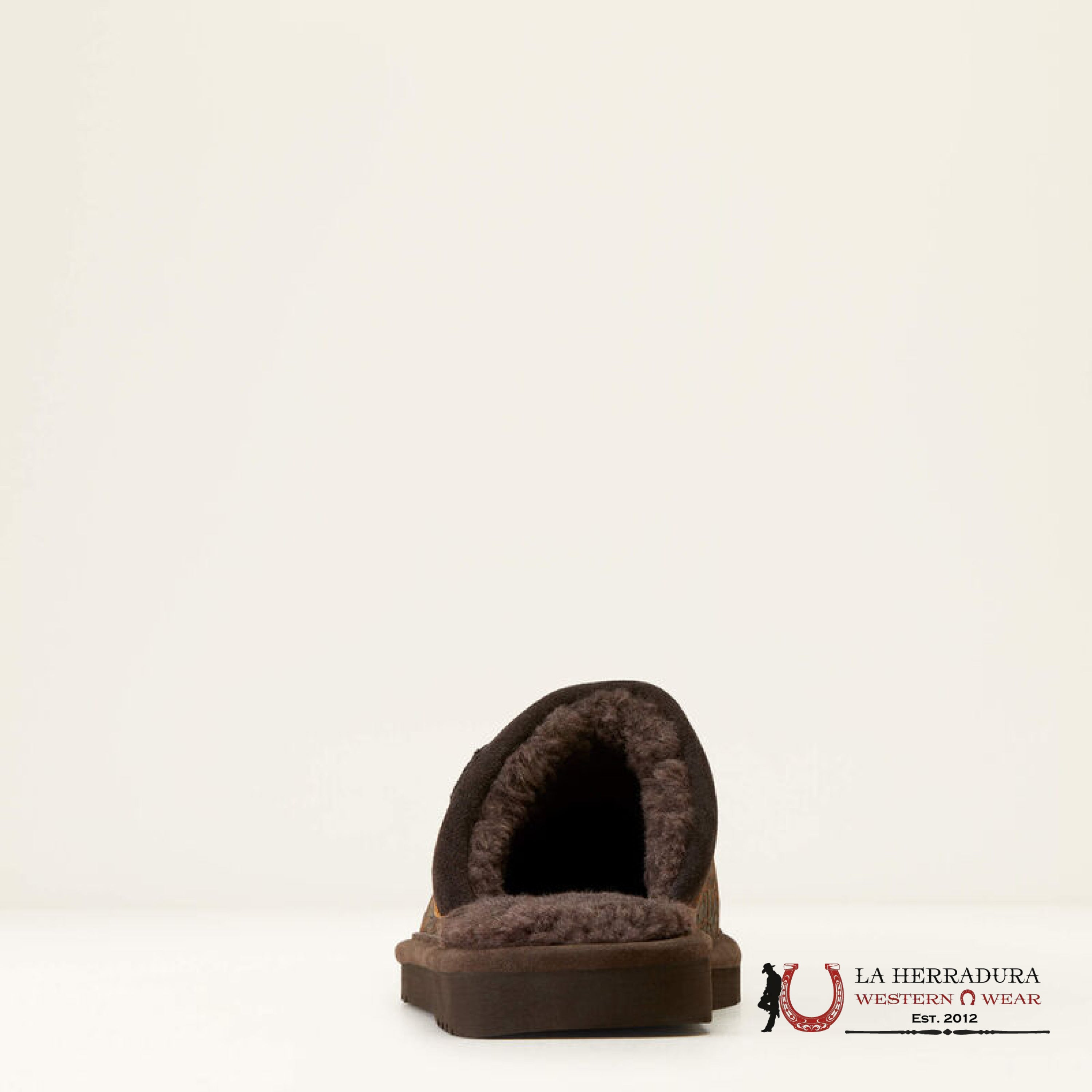 Ariat Mens Square Toe Silversmith Embosse Slipper Zapatos Hombres