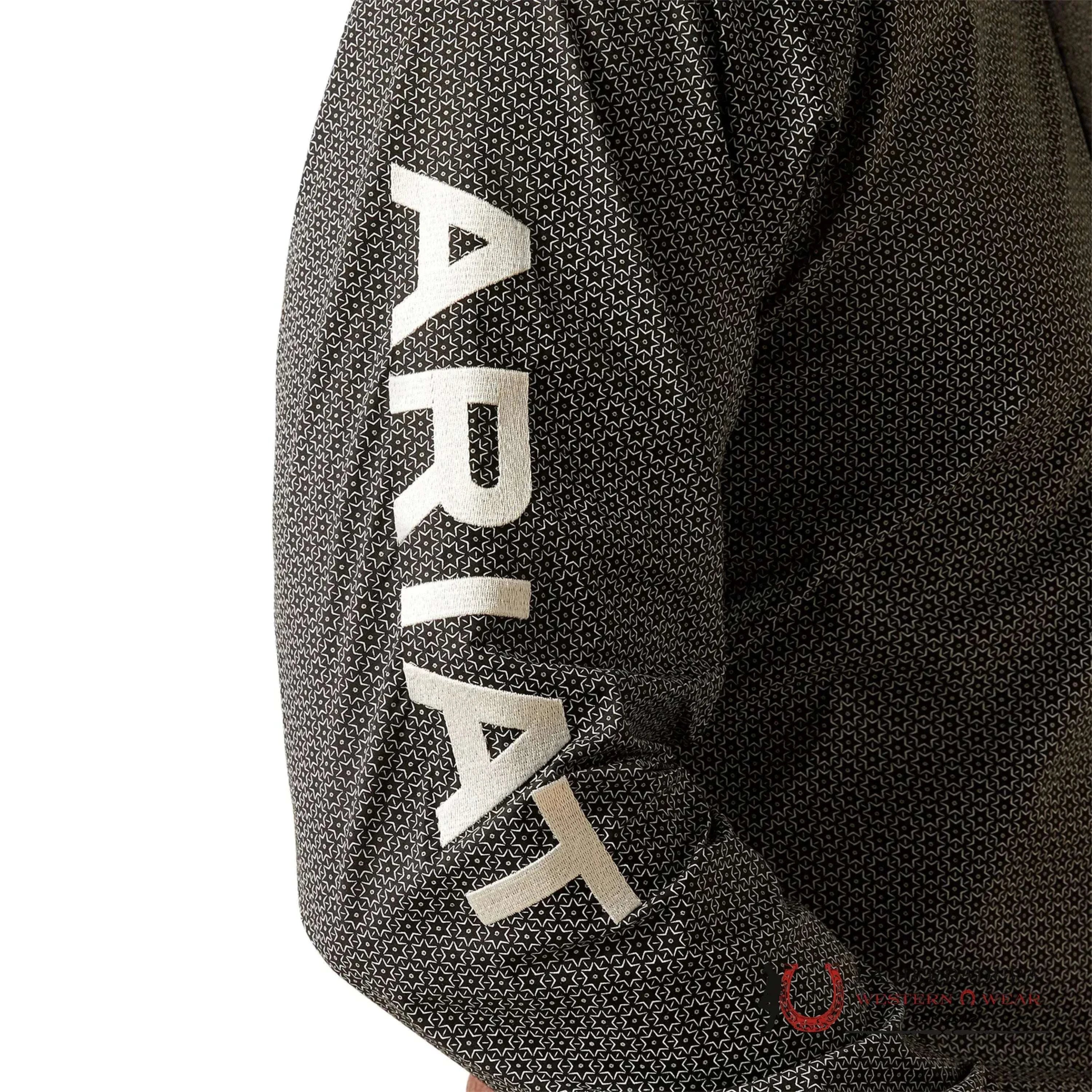 ARIAT MENS Team Fowler Black/White Shirt - 8960 ROPA HOMBRES