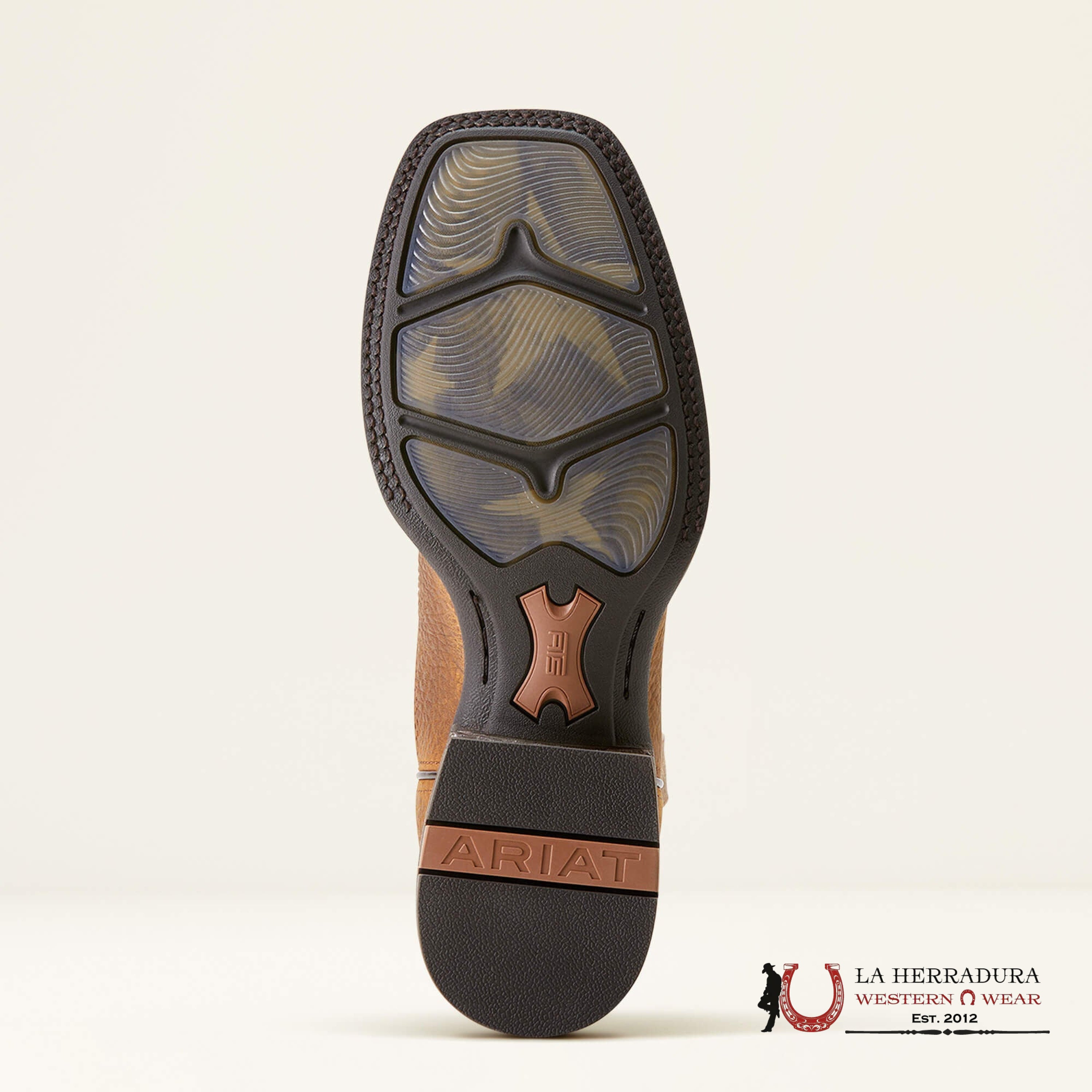 ARIAT OAKWOOD COWBOY BOOT EARTH DISTRESSED BROWN - 3566 BOTAS HOMBRES