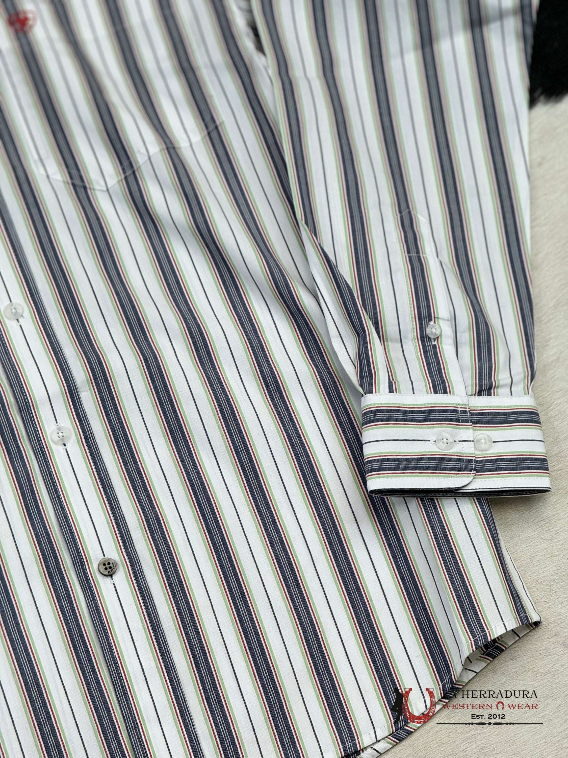 Ariat Pro Dean White Long Sleeve Shirt Ropa Hombres