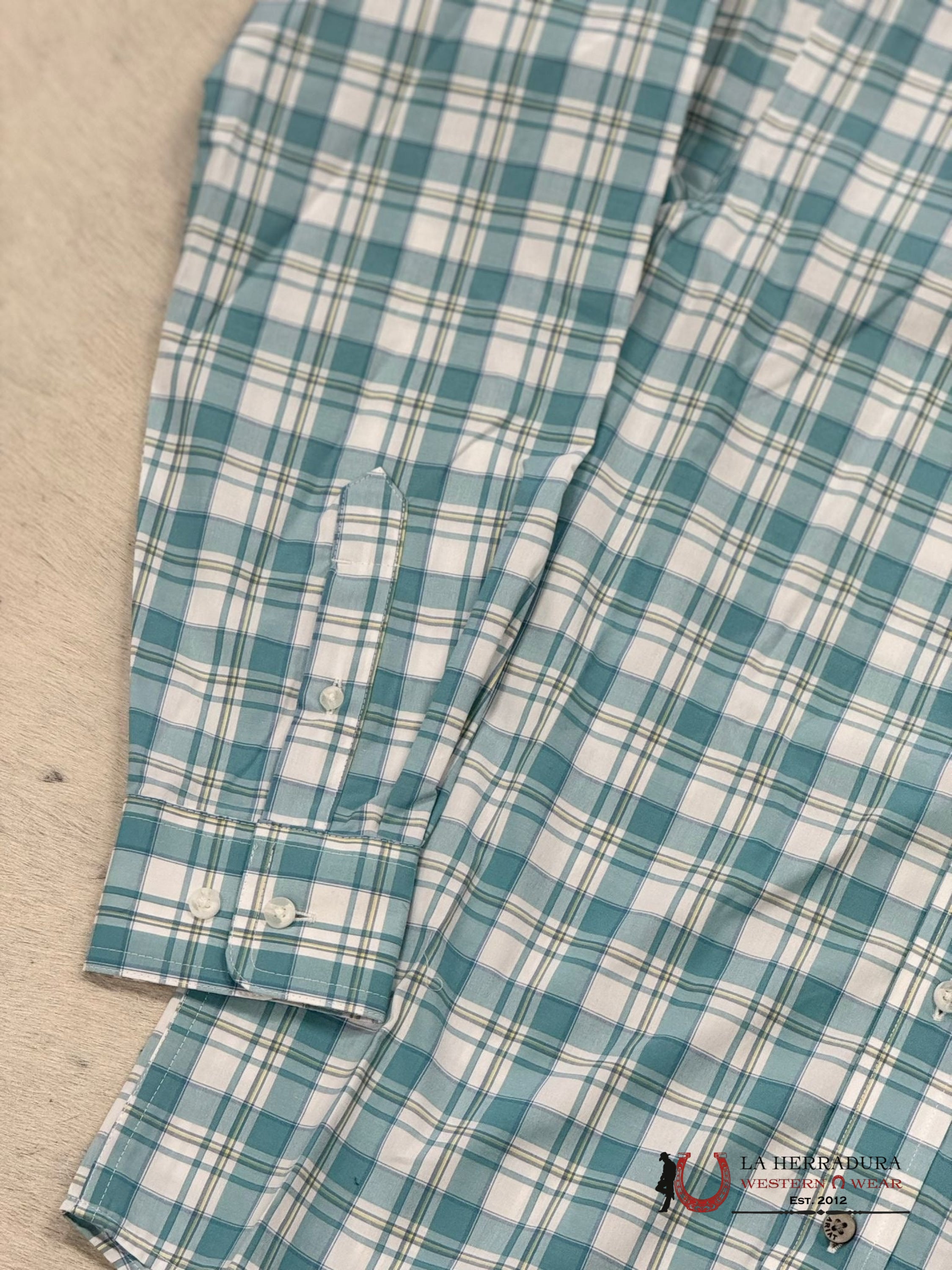 Ariat Pro Edward Dark Blue Long Sleeve Shirt Ropa Hombres