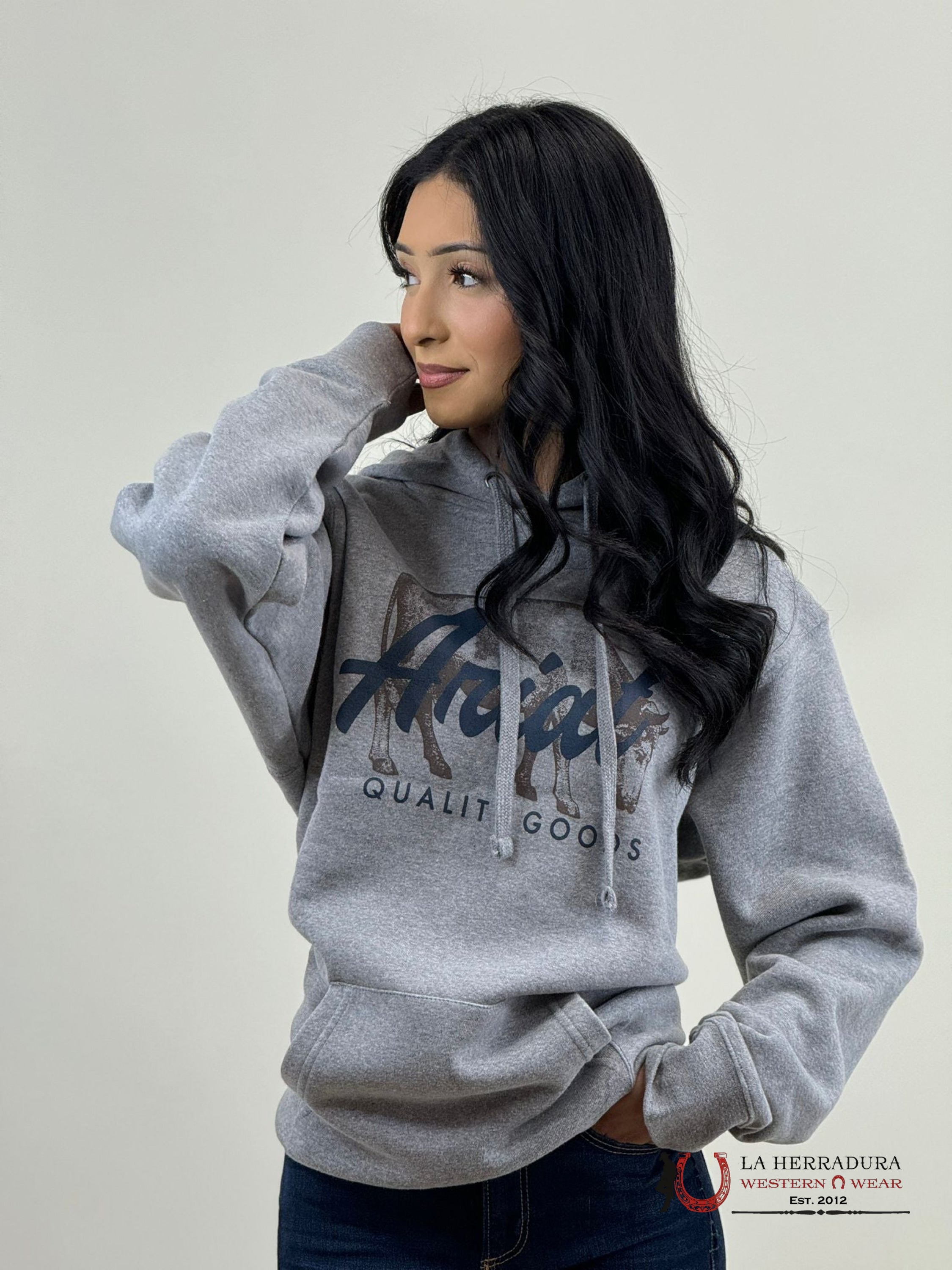 Ariat Real Grazing Print Hoodie-6454 Ropa Mujeres