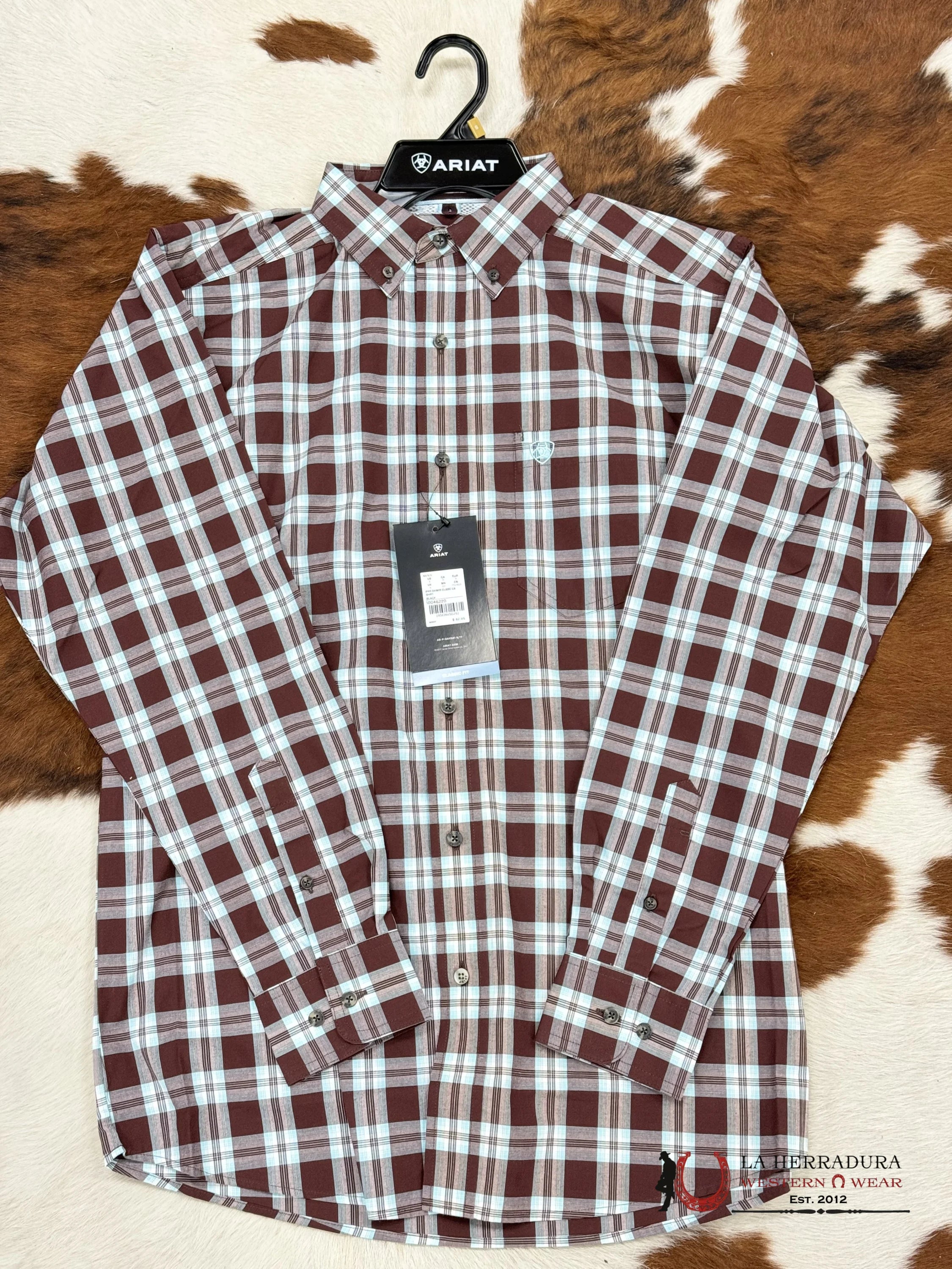 Ariat Shirt Classic Fit Pro Samir Black Ropa Hombres