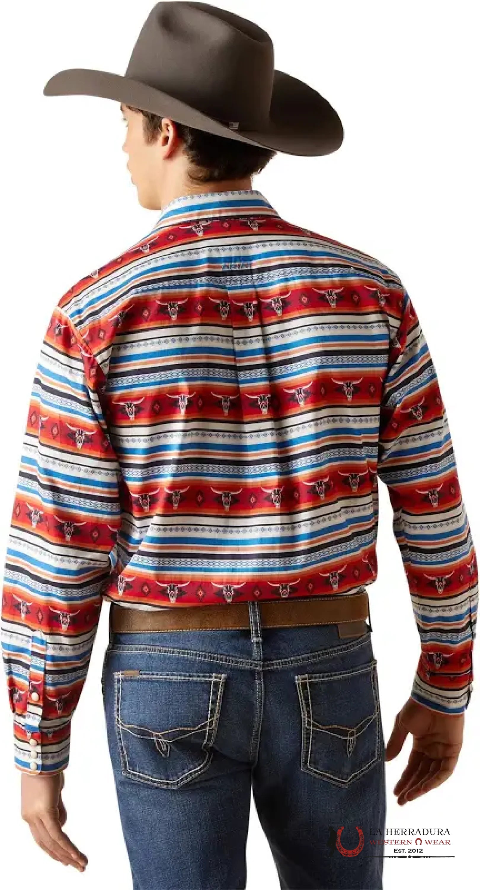 Ariat Shirt Classic Pratt Sandshell Blue 10047161 ROPA HOMBRES