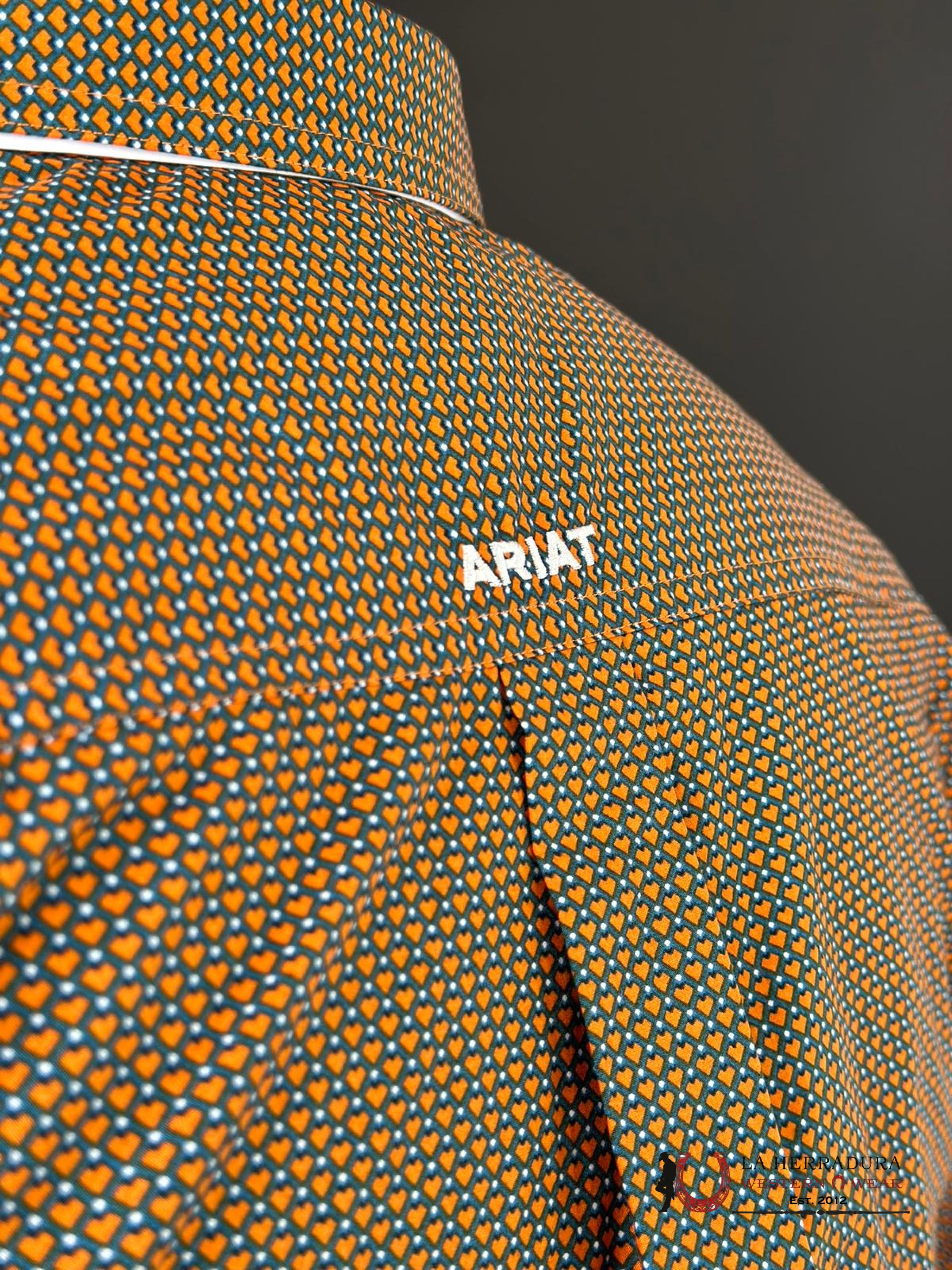 Ariat Shirt Gallo Classic Rush Of Blue Ropa Hombres