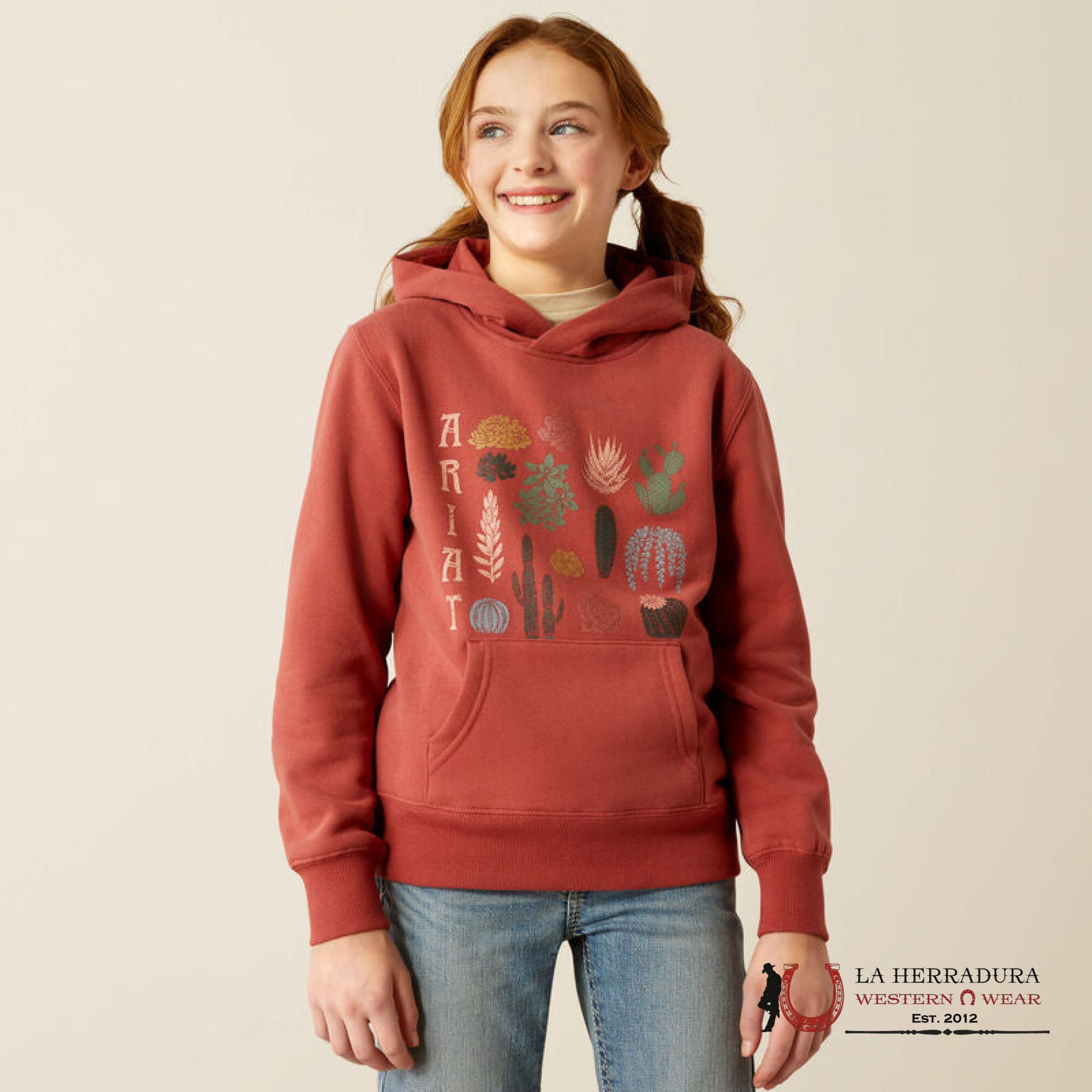 Ariat Southwest Collection Hoodie Marsala - 3887 Niños
