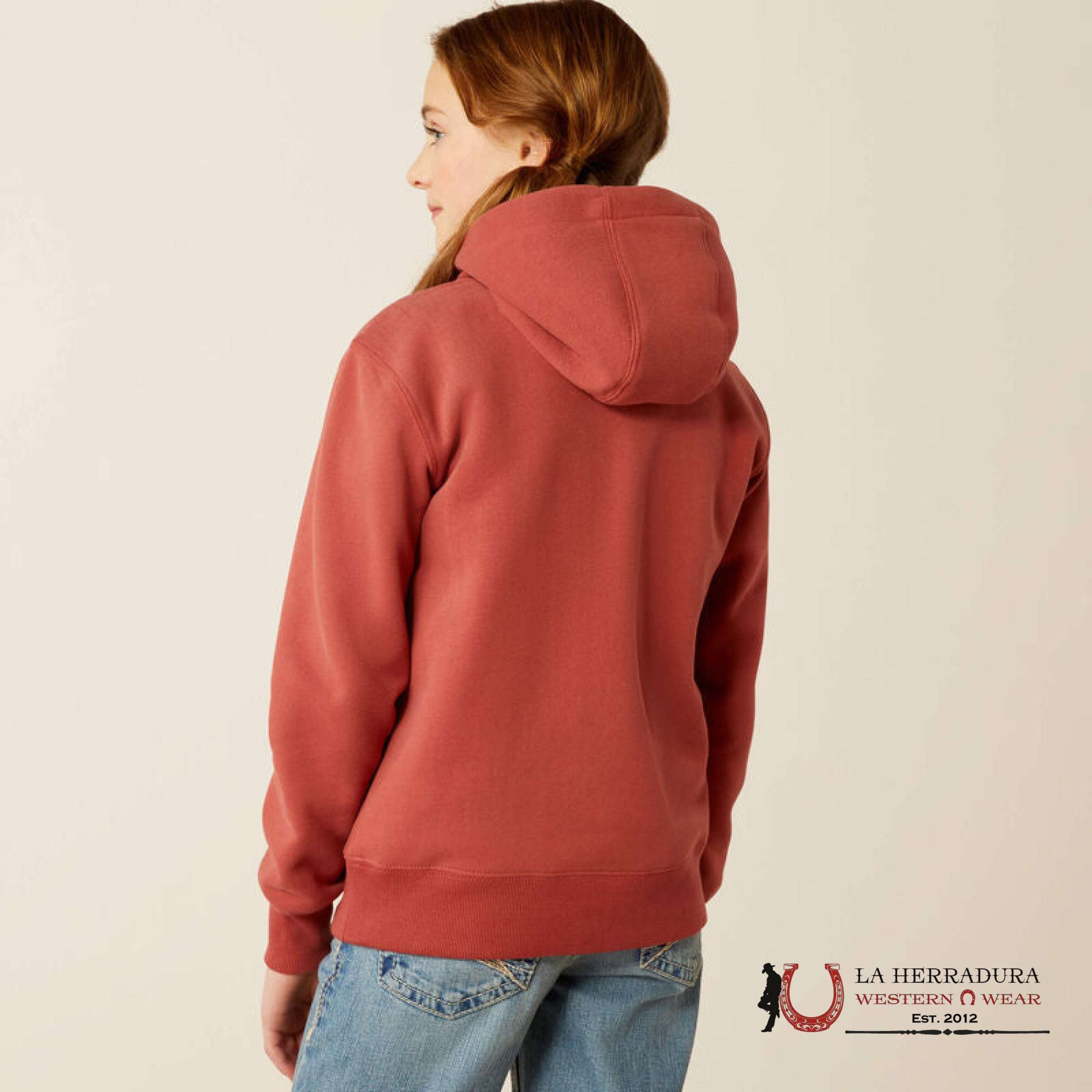 Ariat Southwest Collection Hoodie Marsala - 3887 Niños