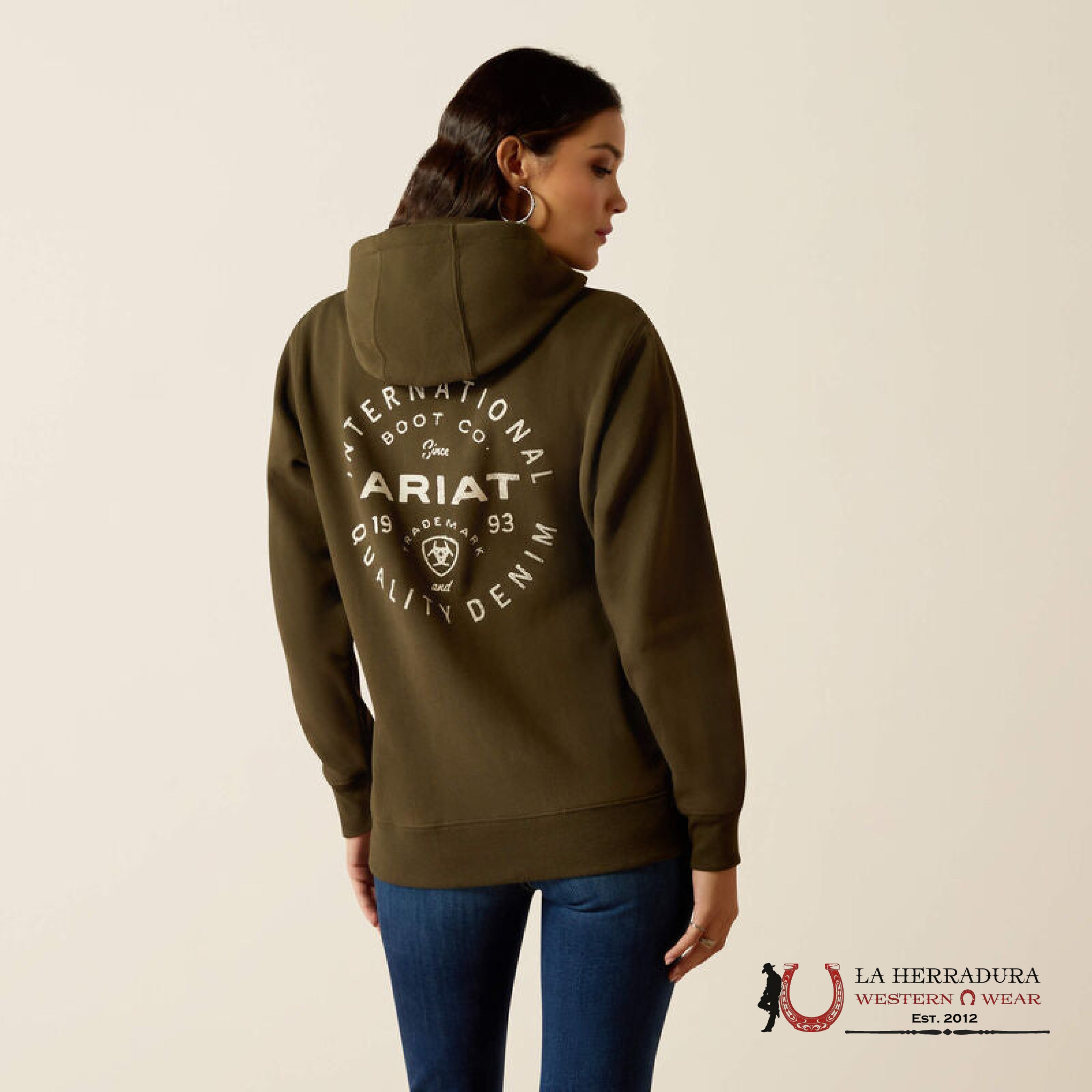 Ariat Stamp Hoodie Relic - 2411 Ropa Mujeres