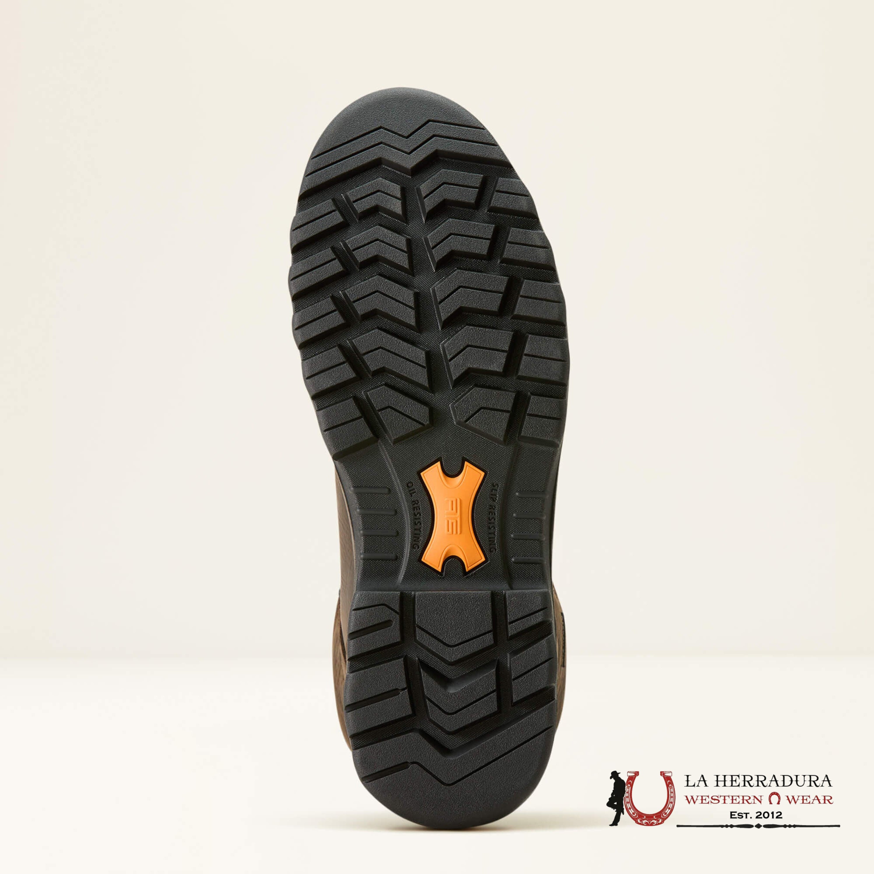 ARIAT TURBO 6” H2O CARBON TOE DARK BROWN ROUND TOE WORK BOOT 10054294