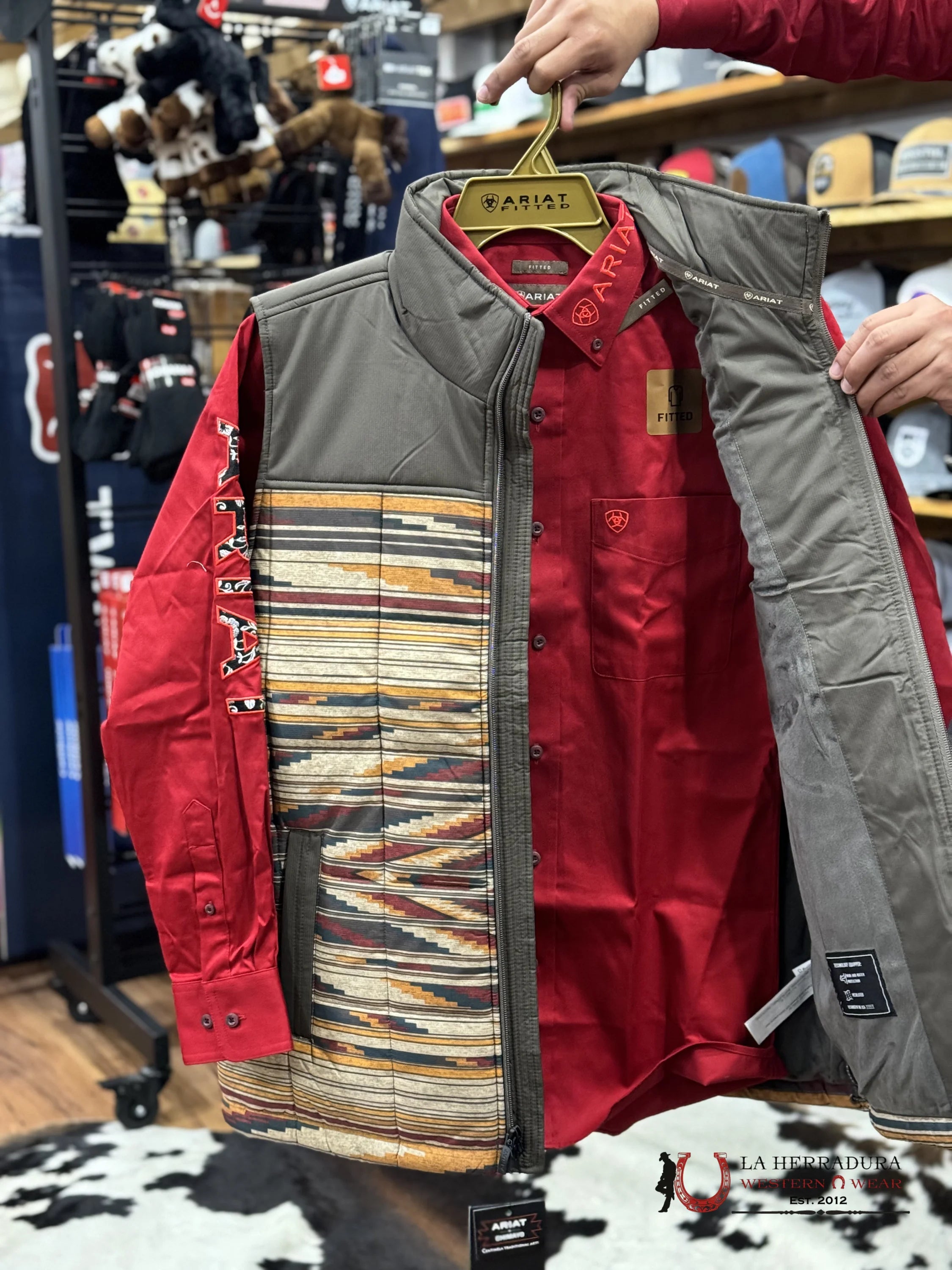 Ariat Vest Chimayo Crius Saltillo Ropa Hombres