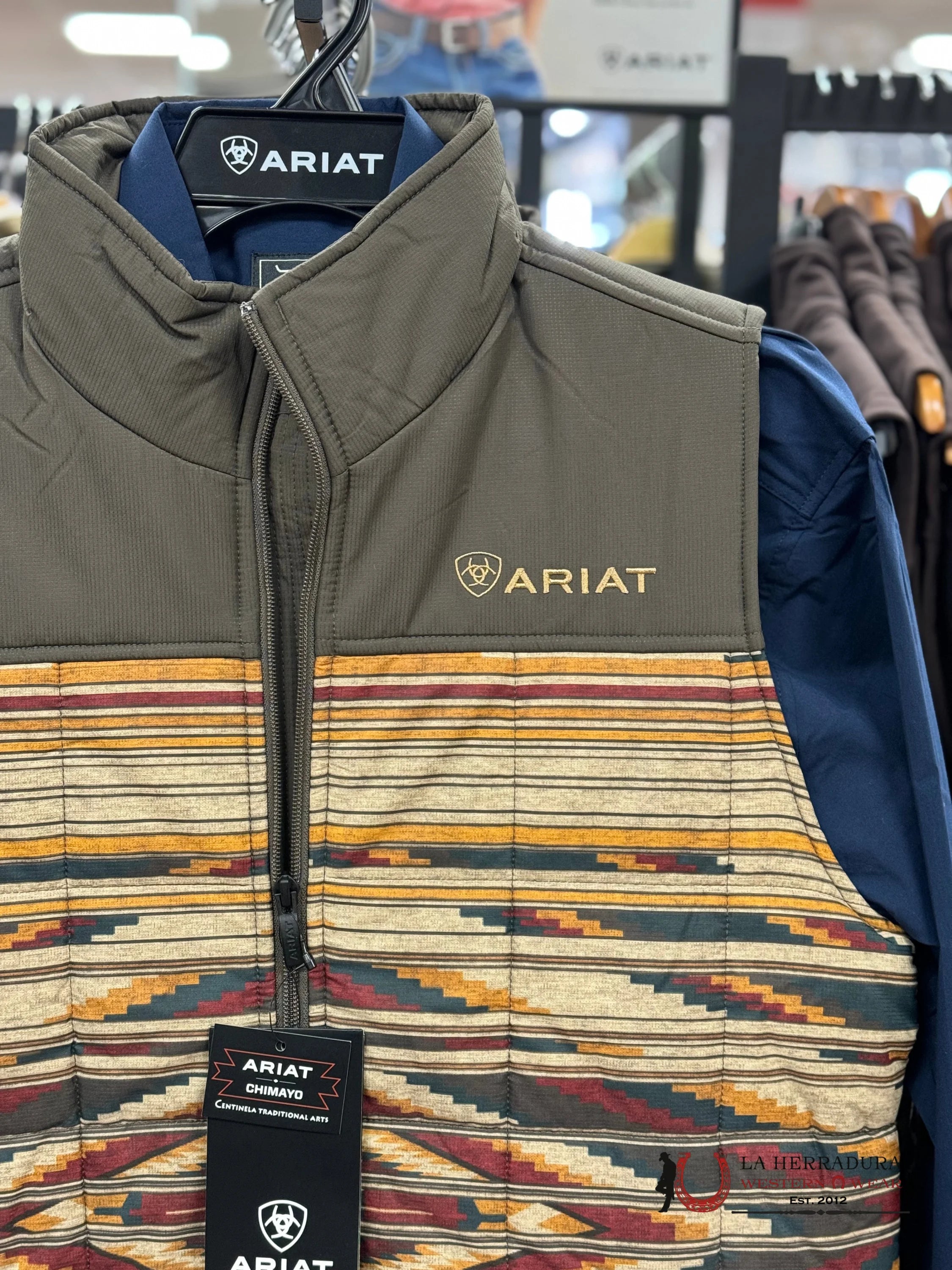 Ariat Vest Chimayo Crius Saltillo Ropa Hombres