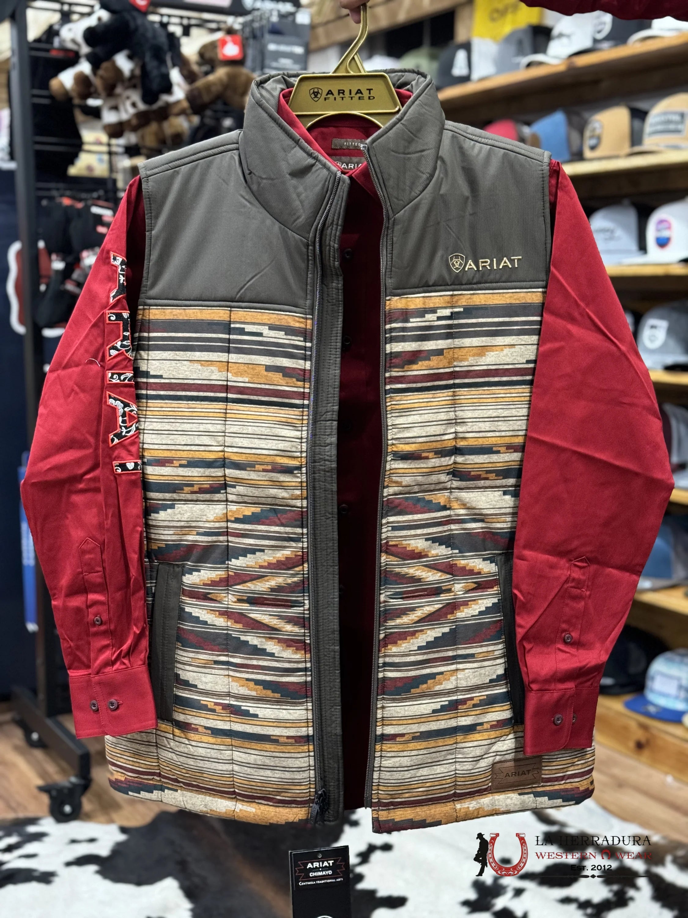 Ariat Vest Chimayo Crius Saltillo Ropa Hombres