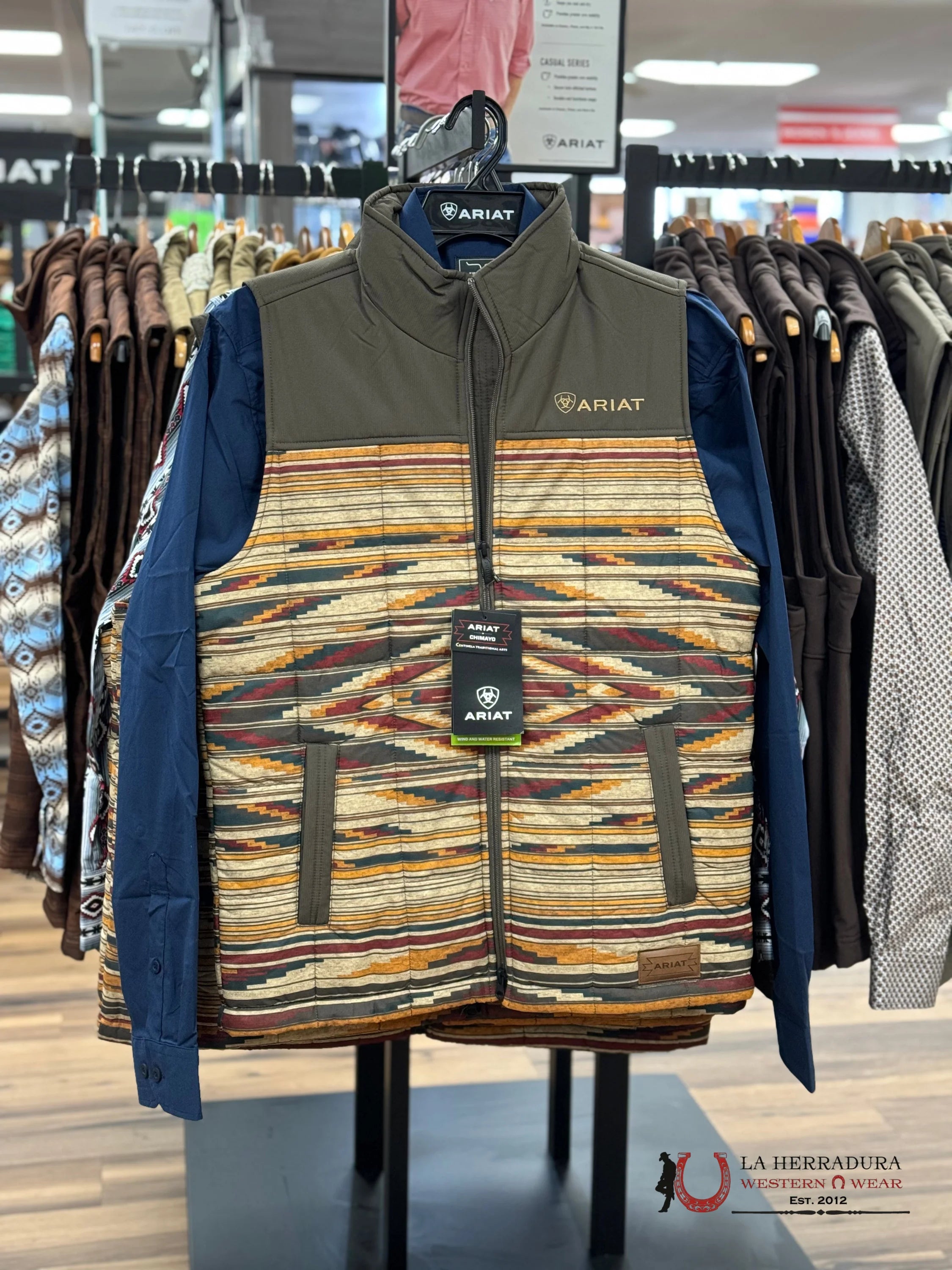 Ariat Vest Chimayo Crius Saltillo Ropa Hombres