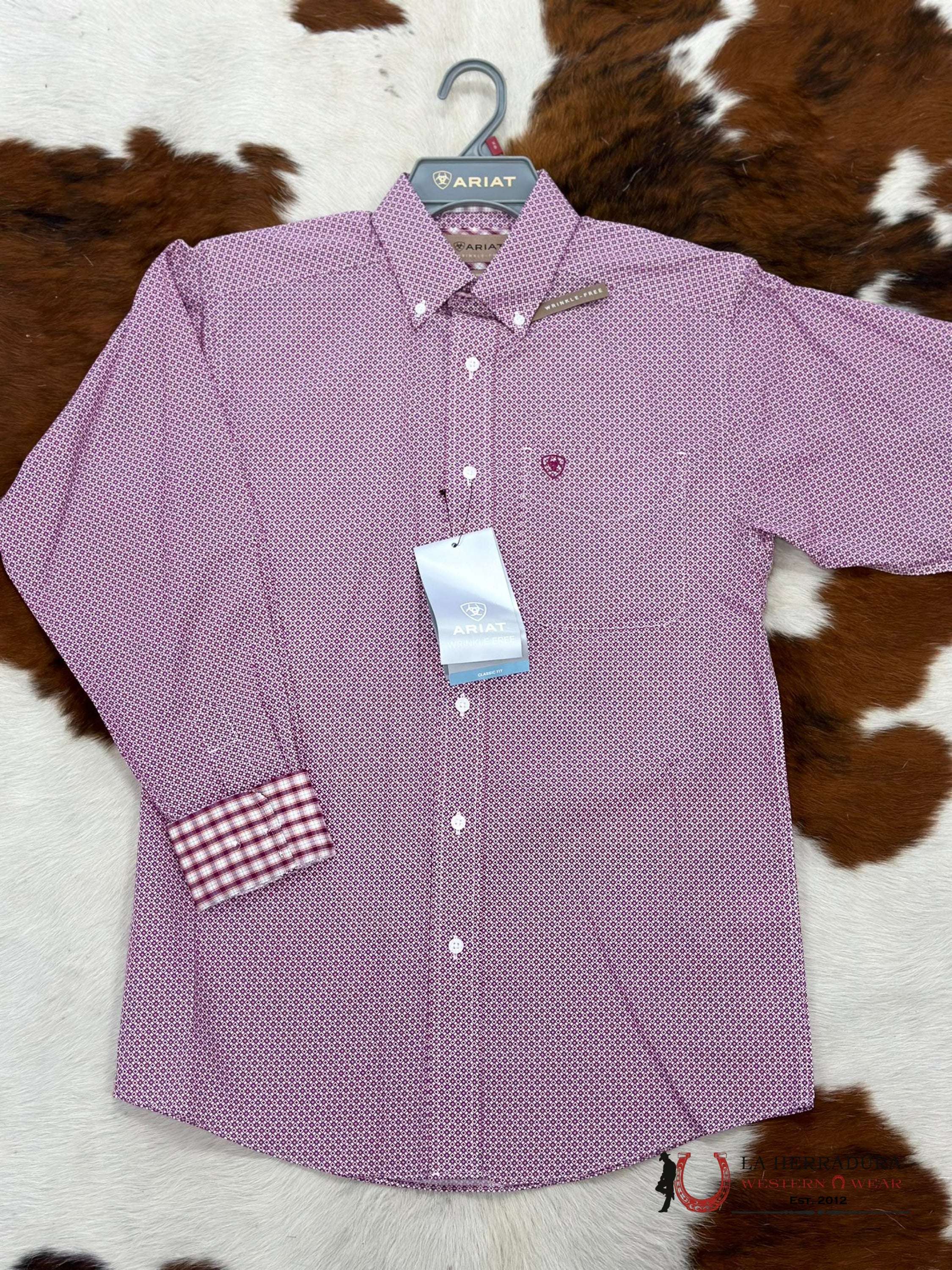 Ariat Vince Classic Long Sleeve Shirt Ropa Hombres