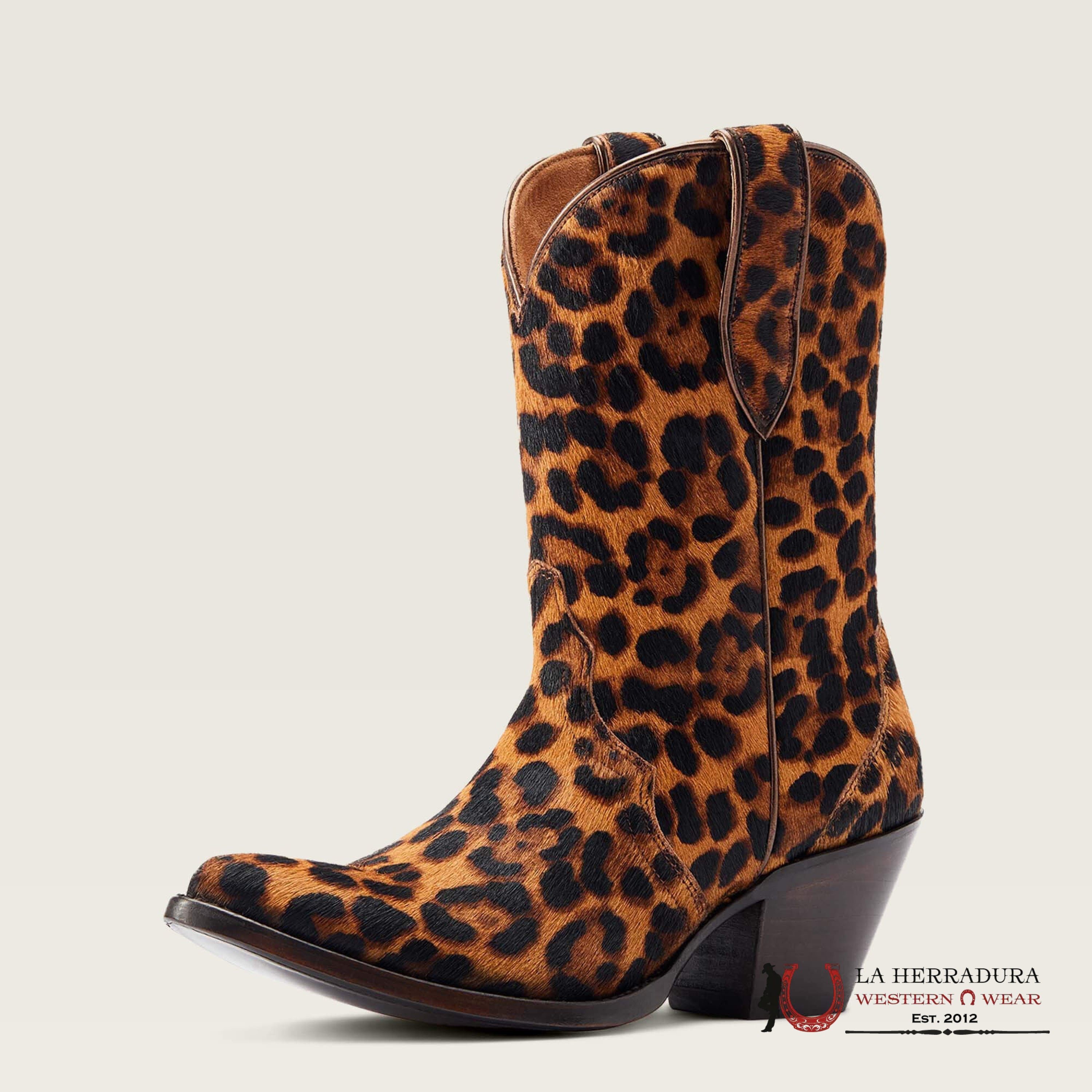 ARIAT WOMEN BANDIDA LEOPARD HAIR 10044393 BOTAS MUJERES