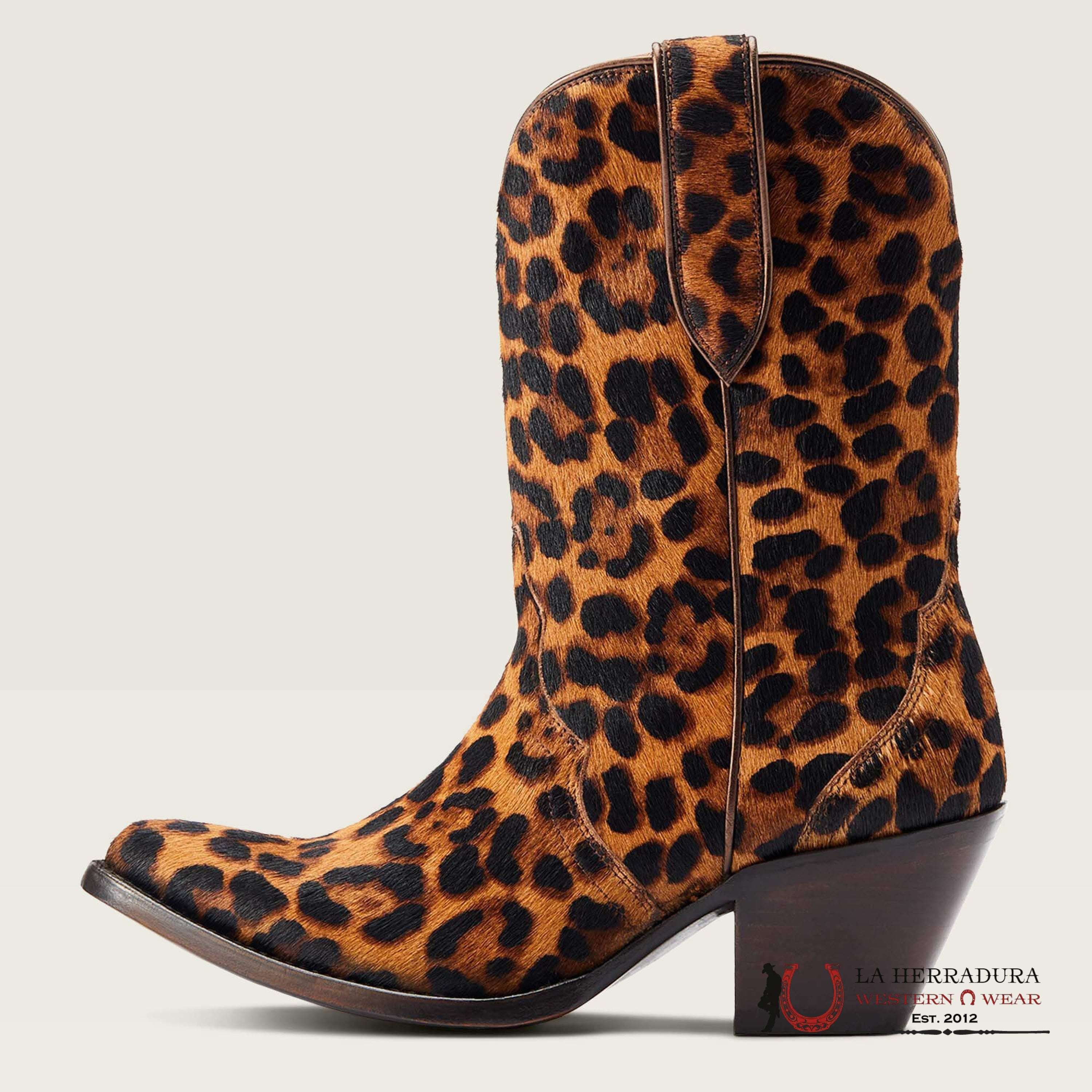 ARIAT WOMEN BANDIDA LEOPARD HAIR 10044393 BOTAS MUJERES