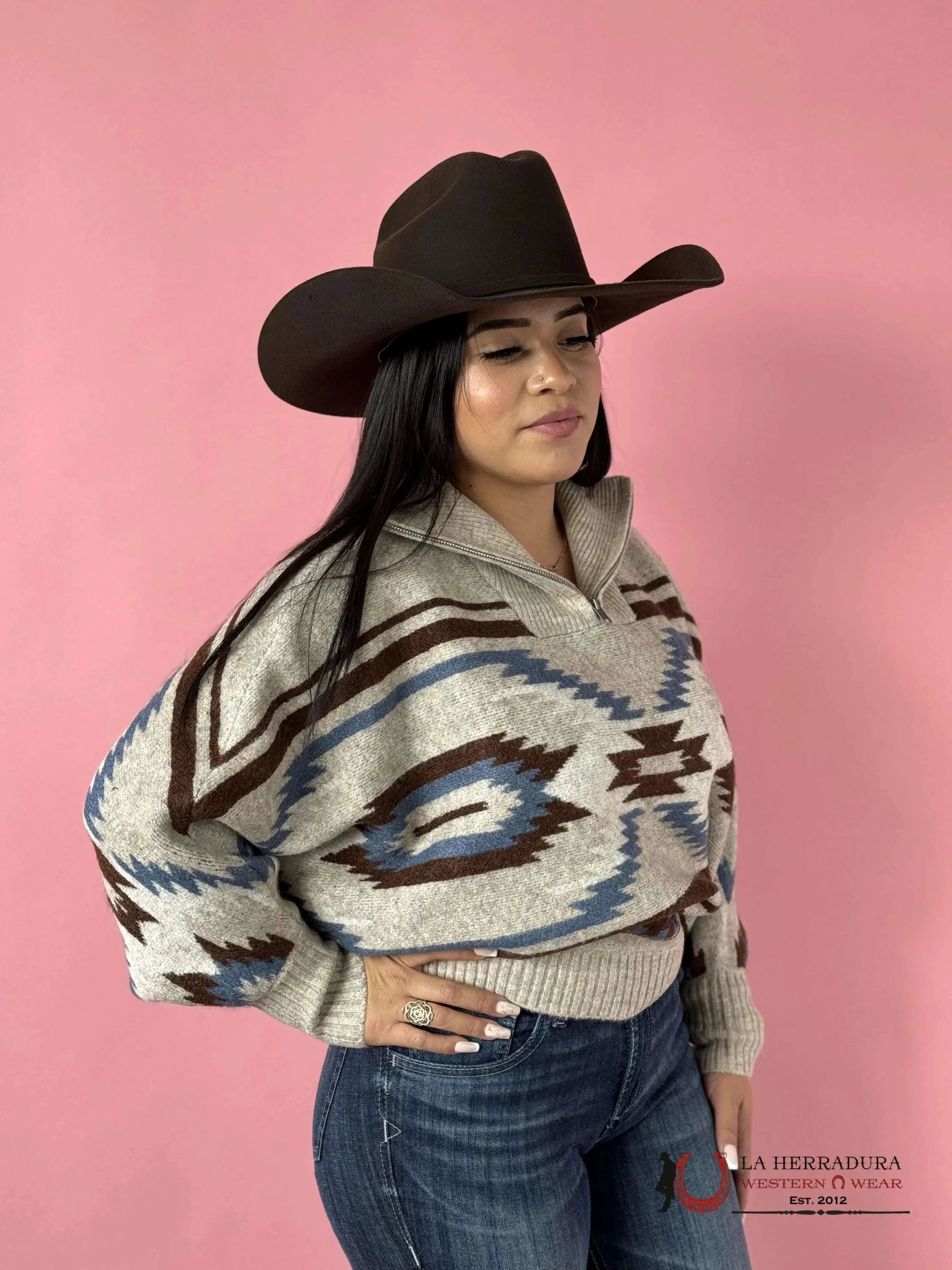 Ariat Womens Shimayo Pullover Sweatshirt Ropa Mujeres