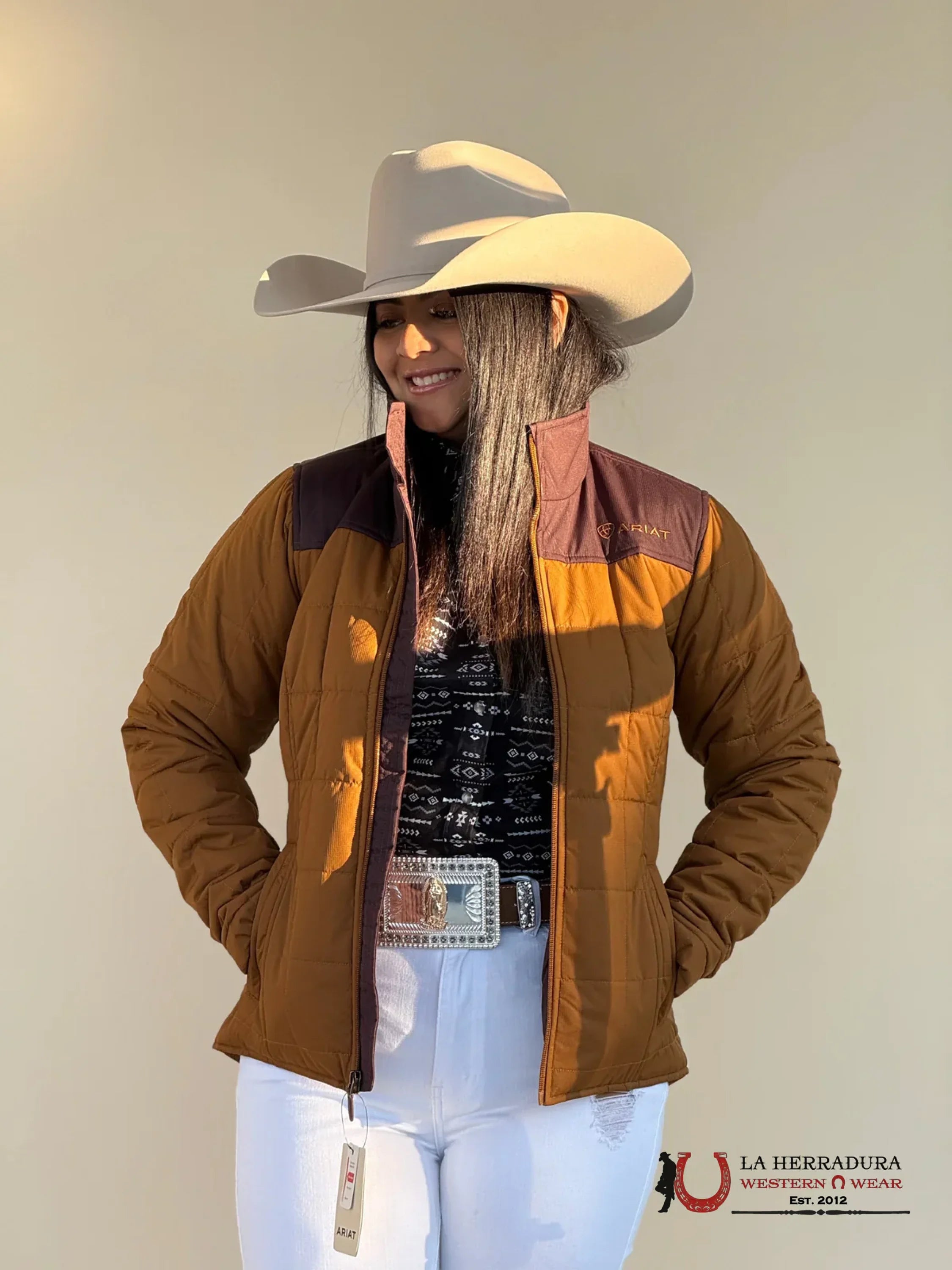 ARIAT WOMEN CRIUS CHESTNUT CHOCOLATE PLUM JKT 10052830 ROPA MUJERES