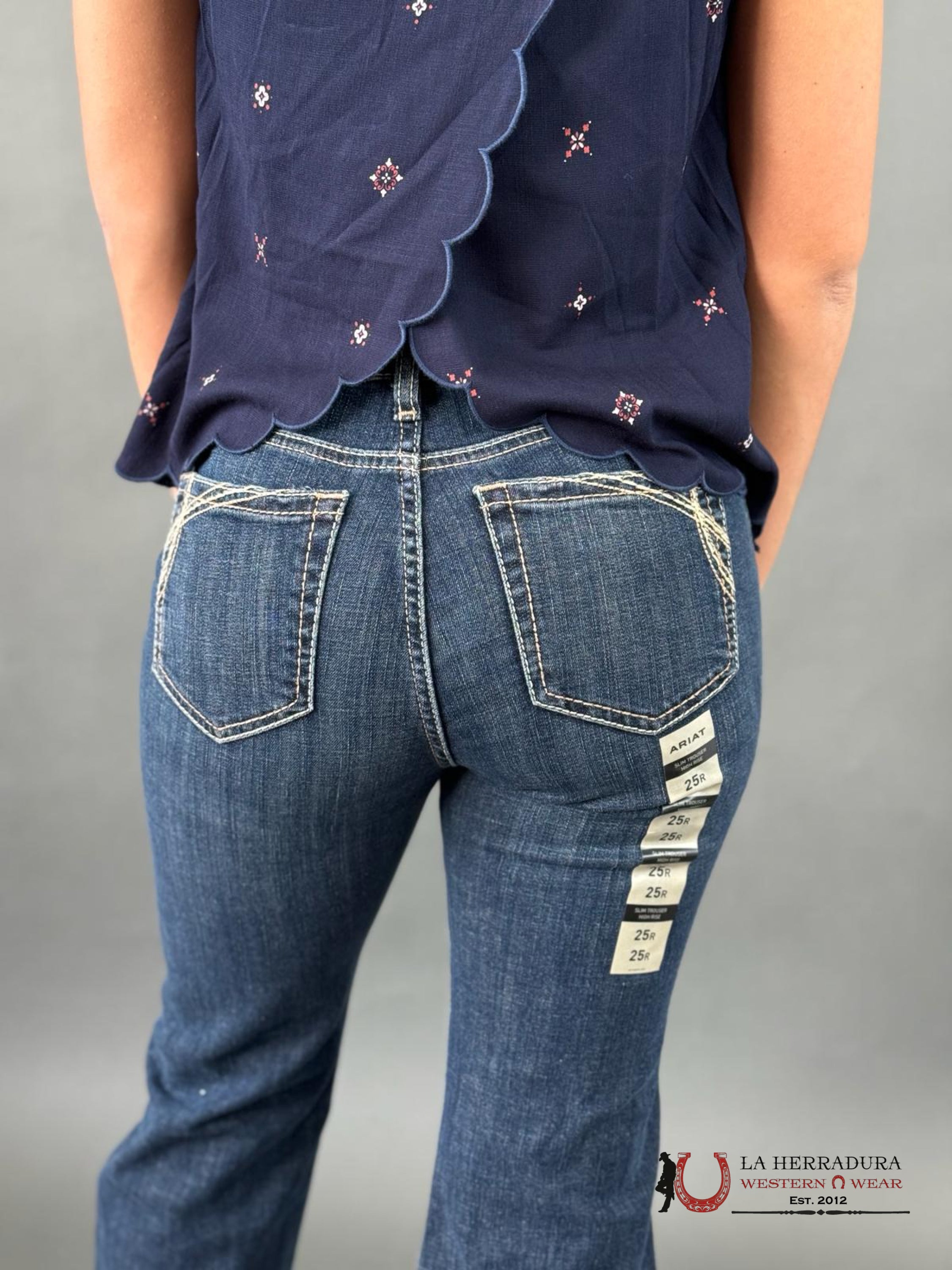 Ariat High Rise Slim Trouser Florida Ropa Mujeres