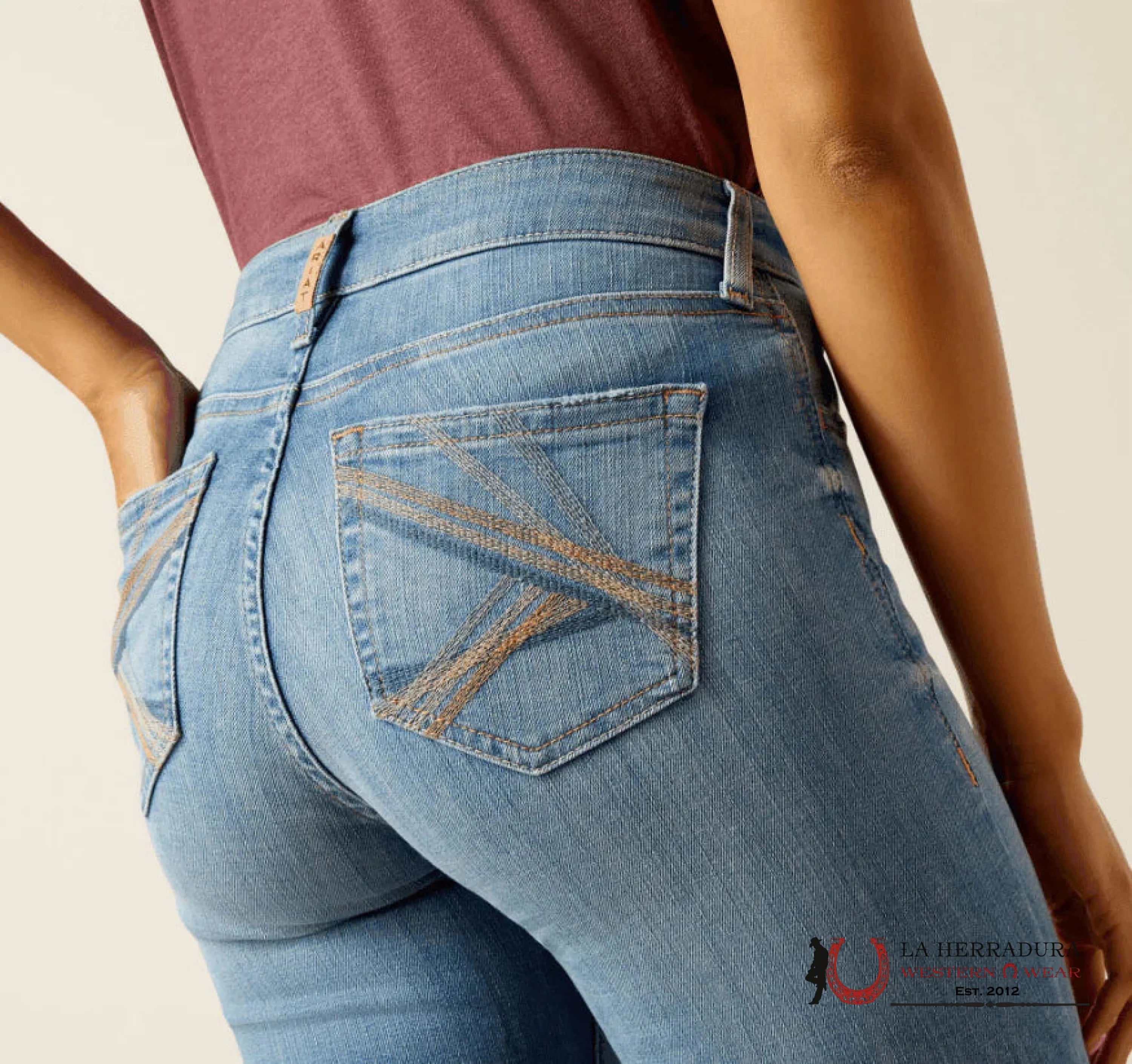 ARIAT HIGH RISE SLIM TROUSER GLENDALE- 10051614 ROPA MUJERES