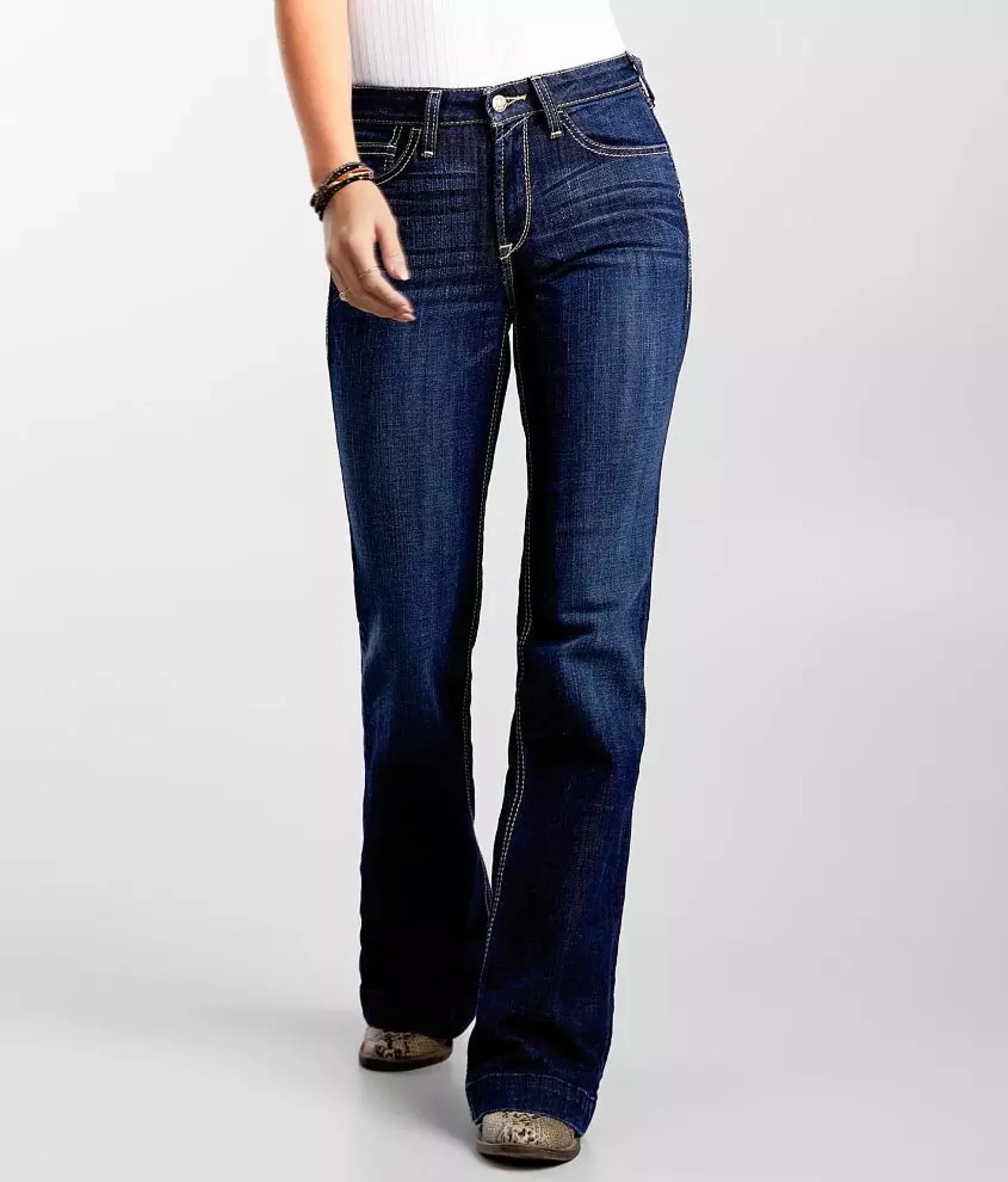 ARIAT WOMEN HIGH RISE SLIM TROUSER RASCAL JEANS- 10032550 ROPA MUJERES