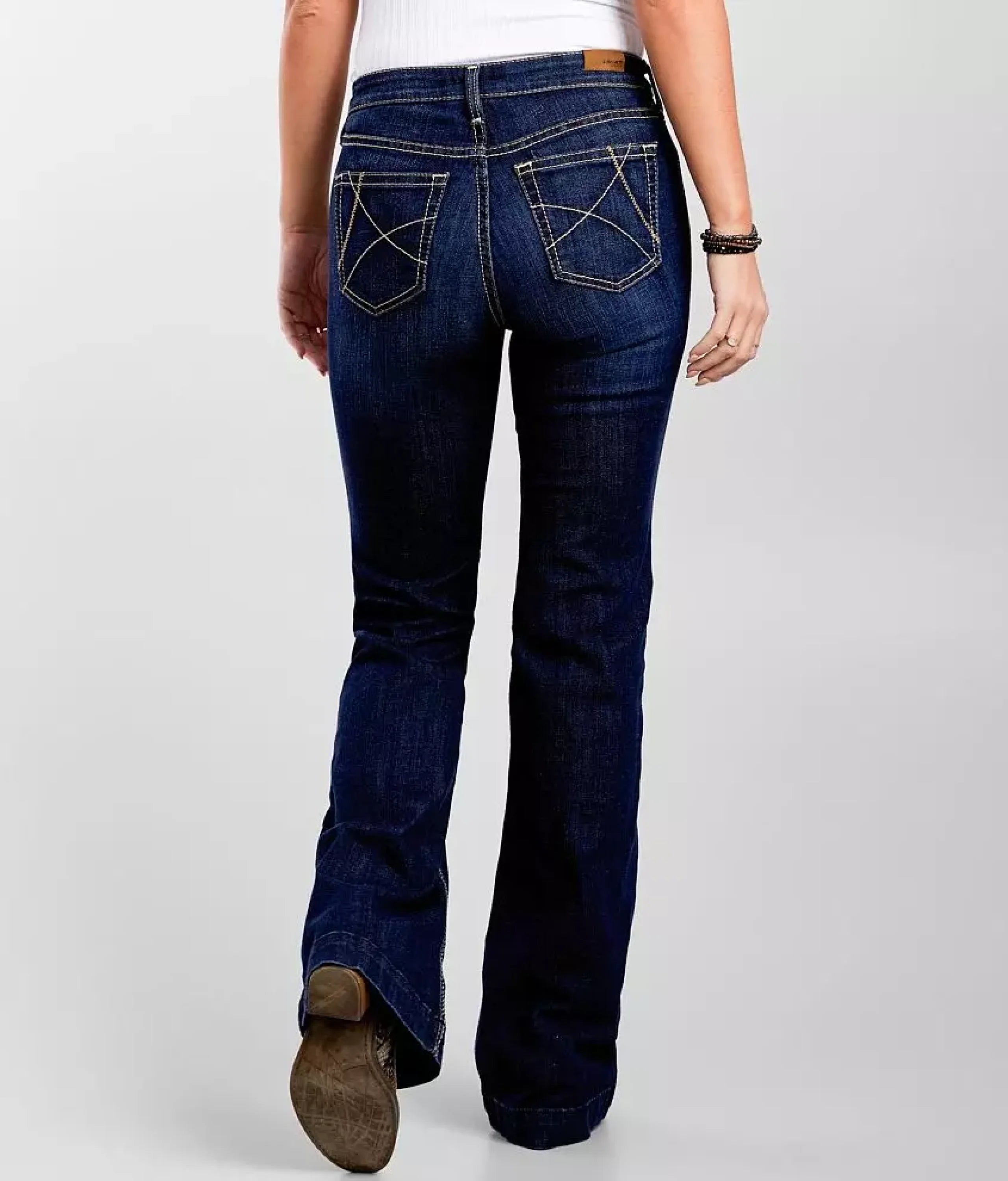ARIAT WOMEN HIGH RISE SLIM TROUSER RASCAL JEANS- 10032550 ROPA MUJERES