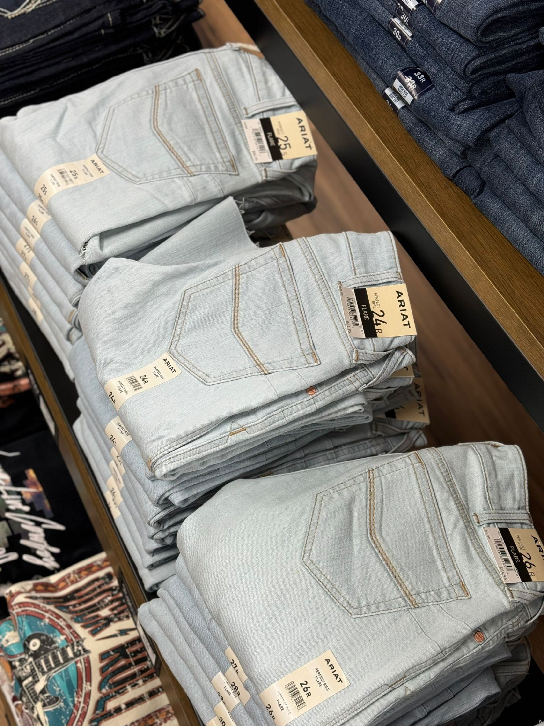 Ariat Women Ice Prefect Rise Flare Jeans Ropa Mujeres