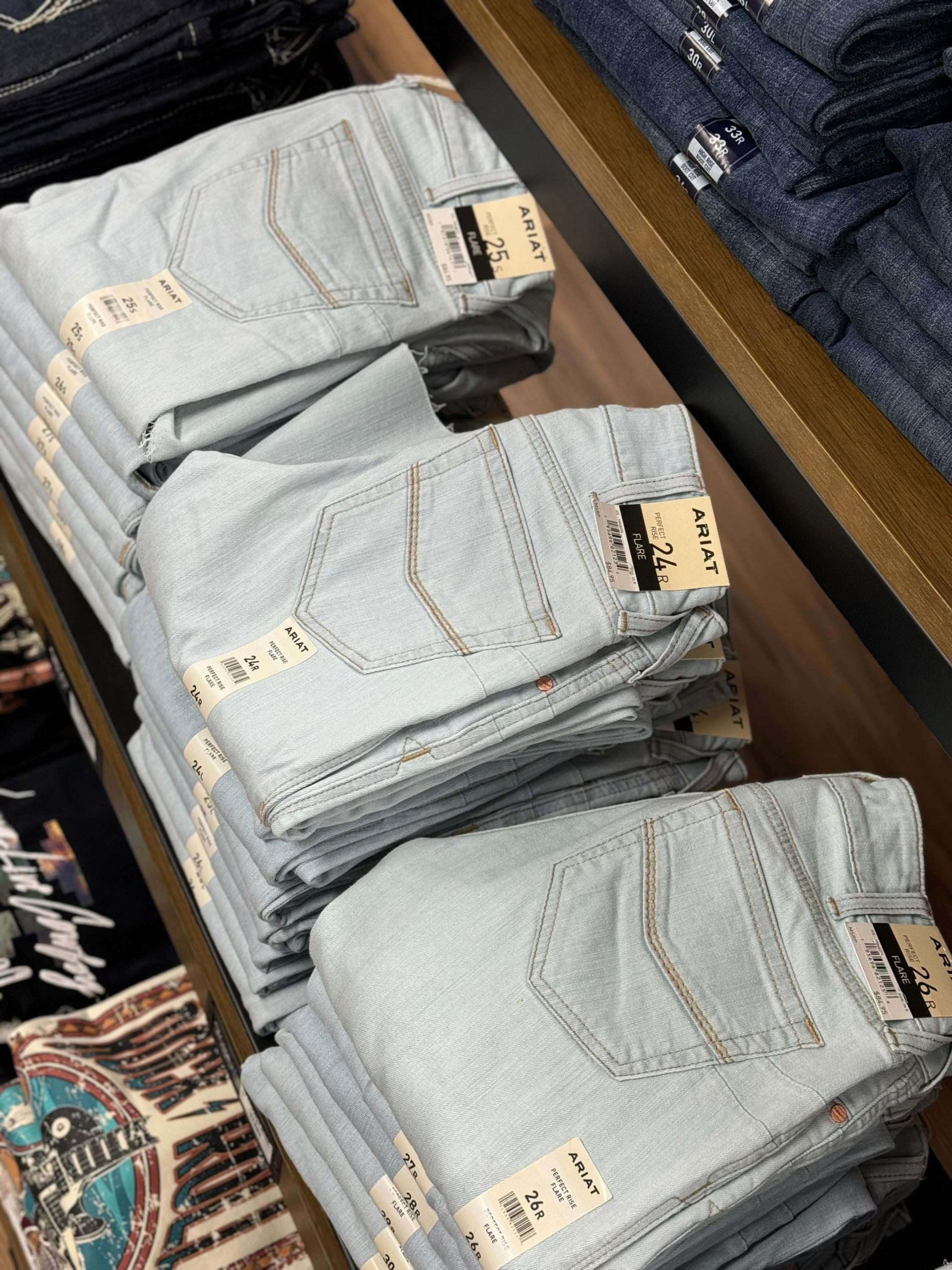 Ariat Women Ice Prefect Rise Flare Jeans Ropa Mujeres