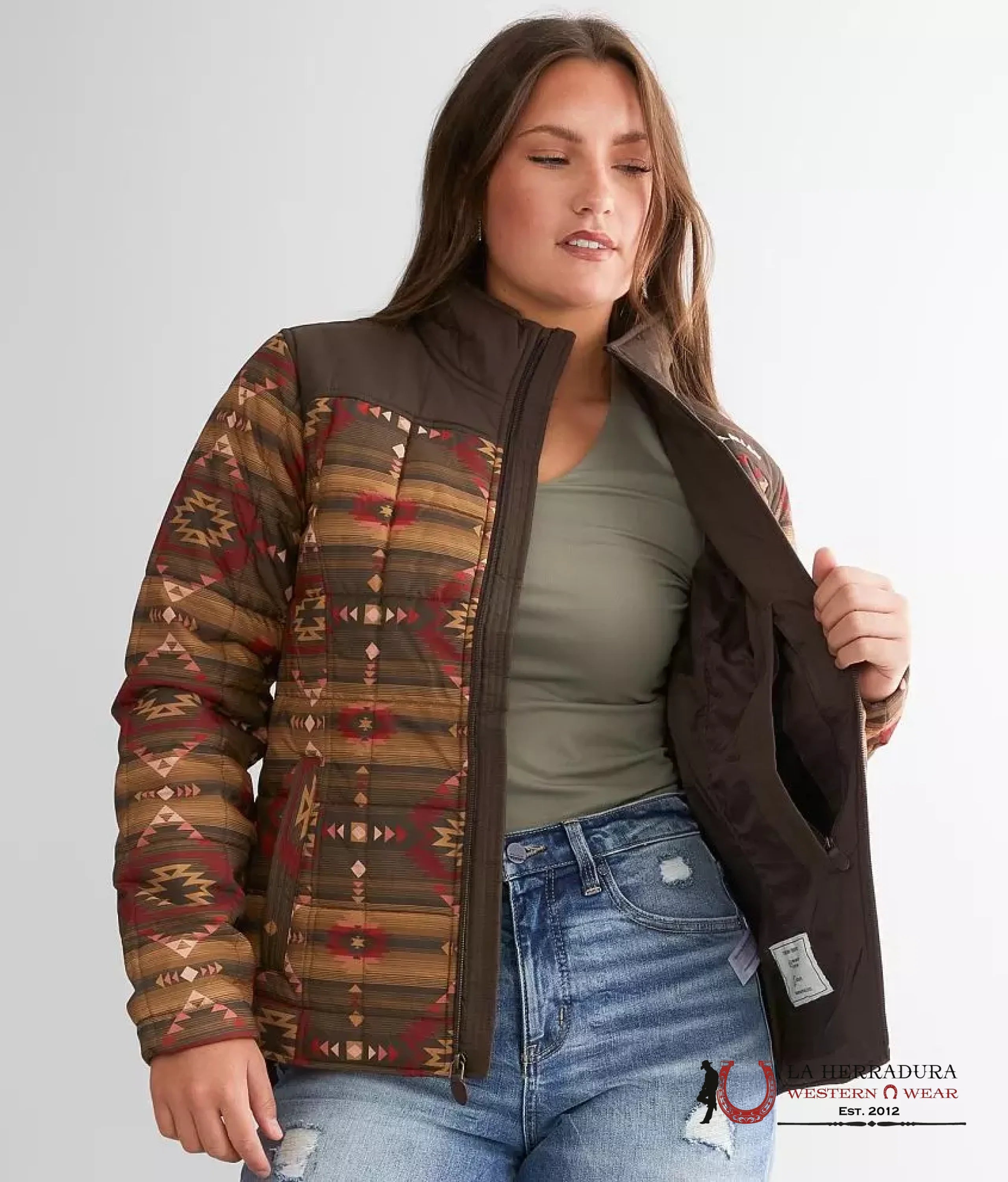 ARIAT WOMEN JACKET REAL CRIUS CANYONLANDS PRINT 10041582 ROPA MUJERES