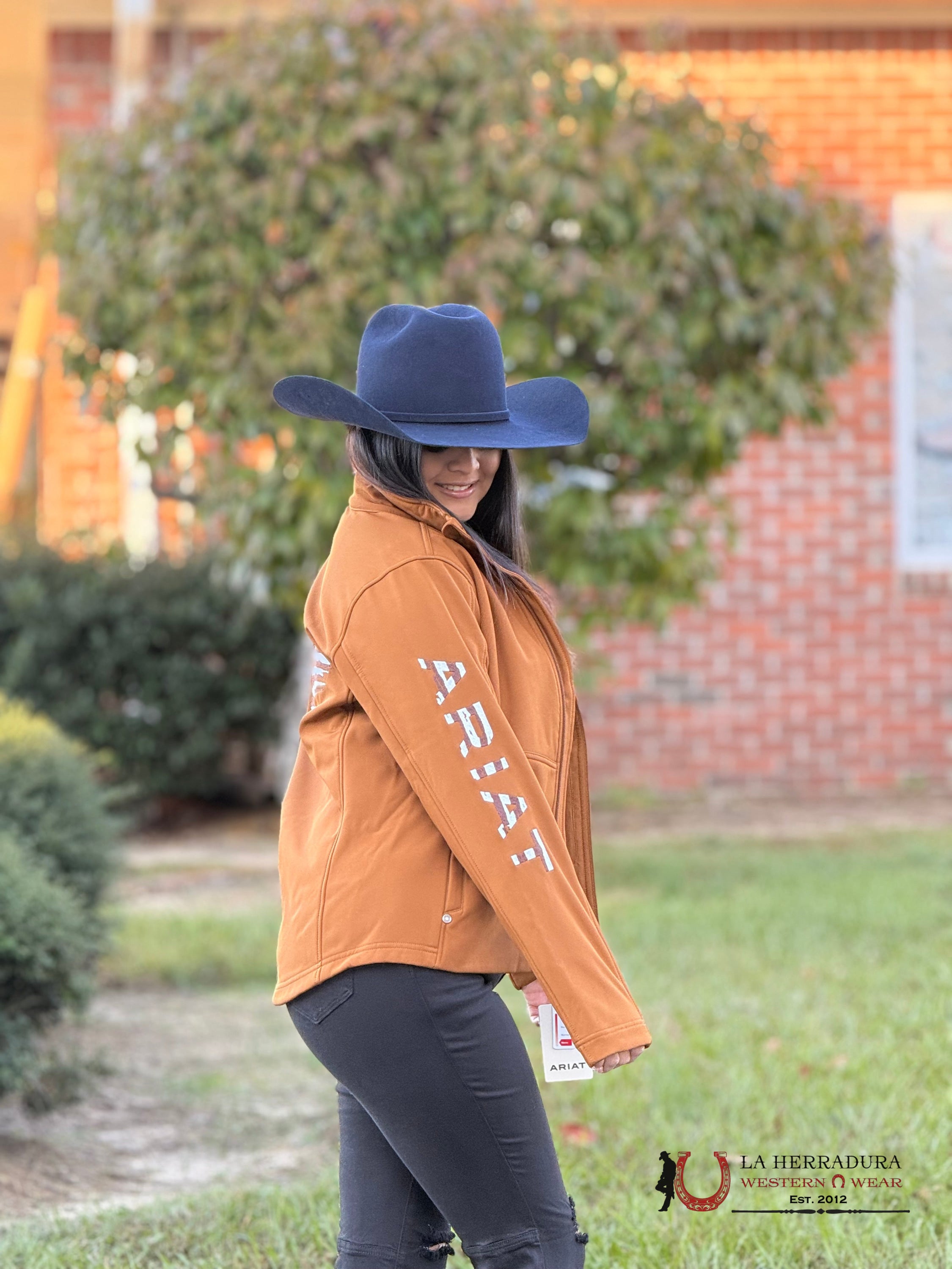 Ariat Jacket Team Patriot Softshell Chestnut Women- 2717 Ropa Mujeres