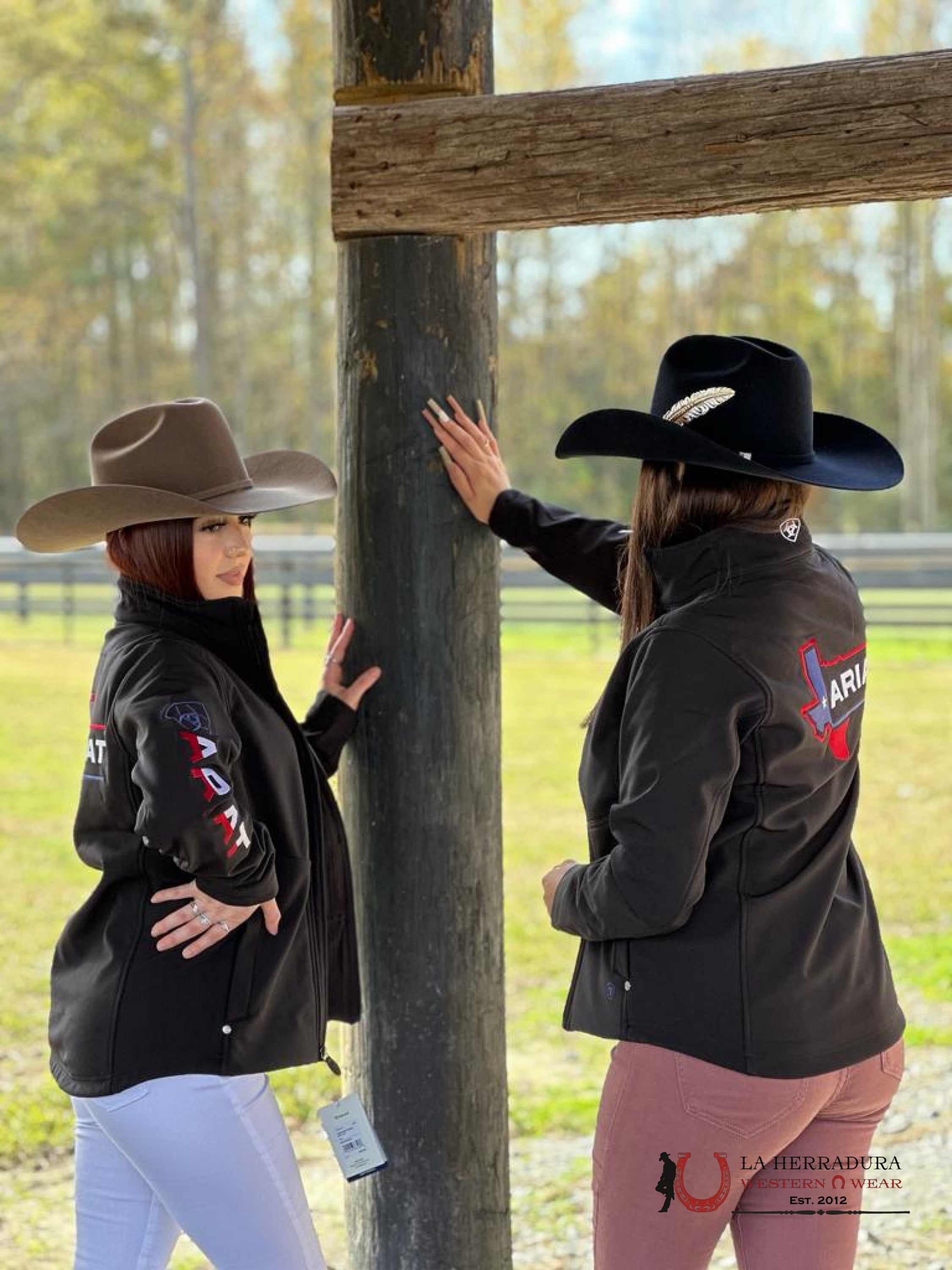 Ariat Jacket Texas Softshell Smu Black Ropa Mujeres