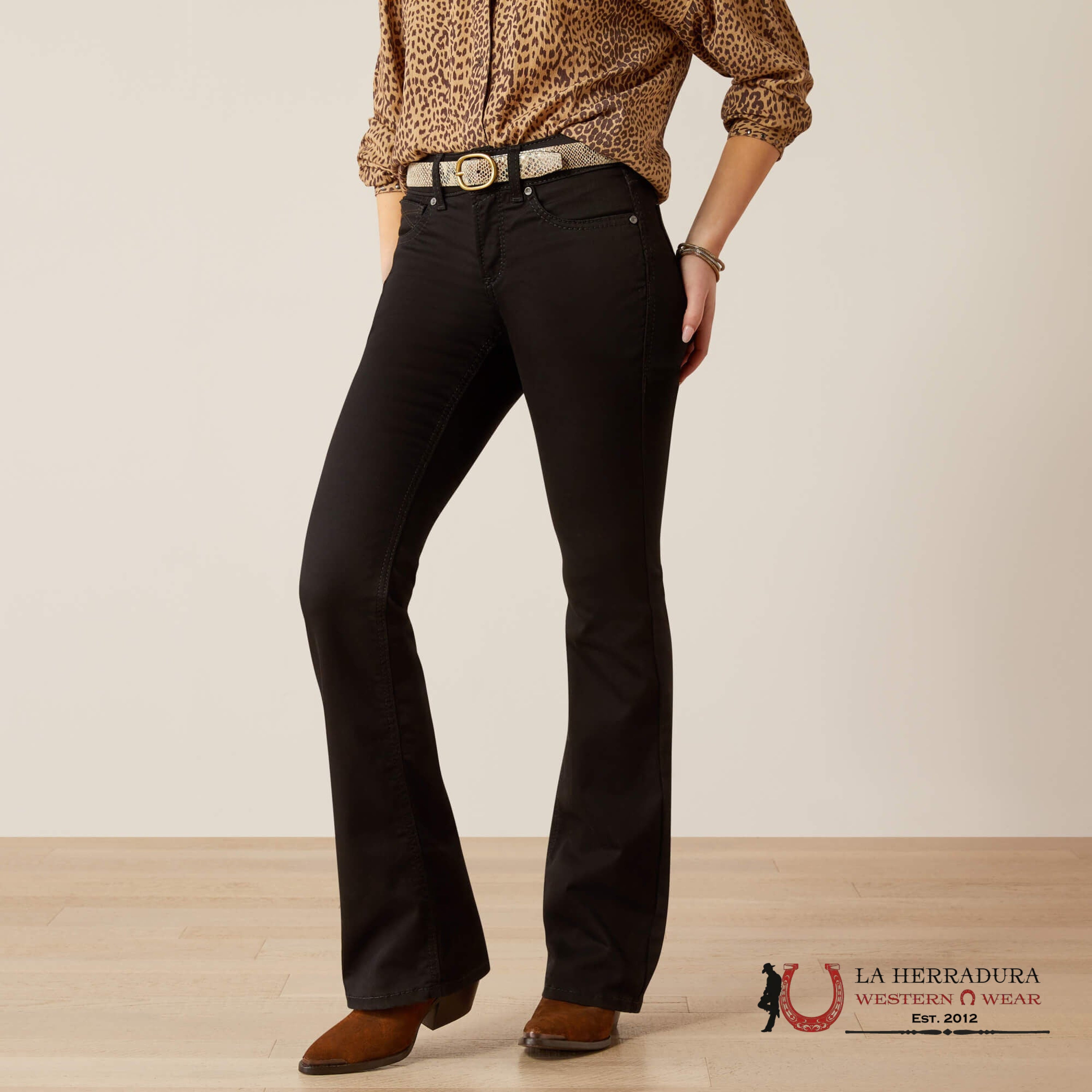 ARIAT WOMEN Perfect Rise BLACK Boot Cut- 10053533 ROPA MUJERES