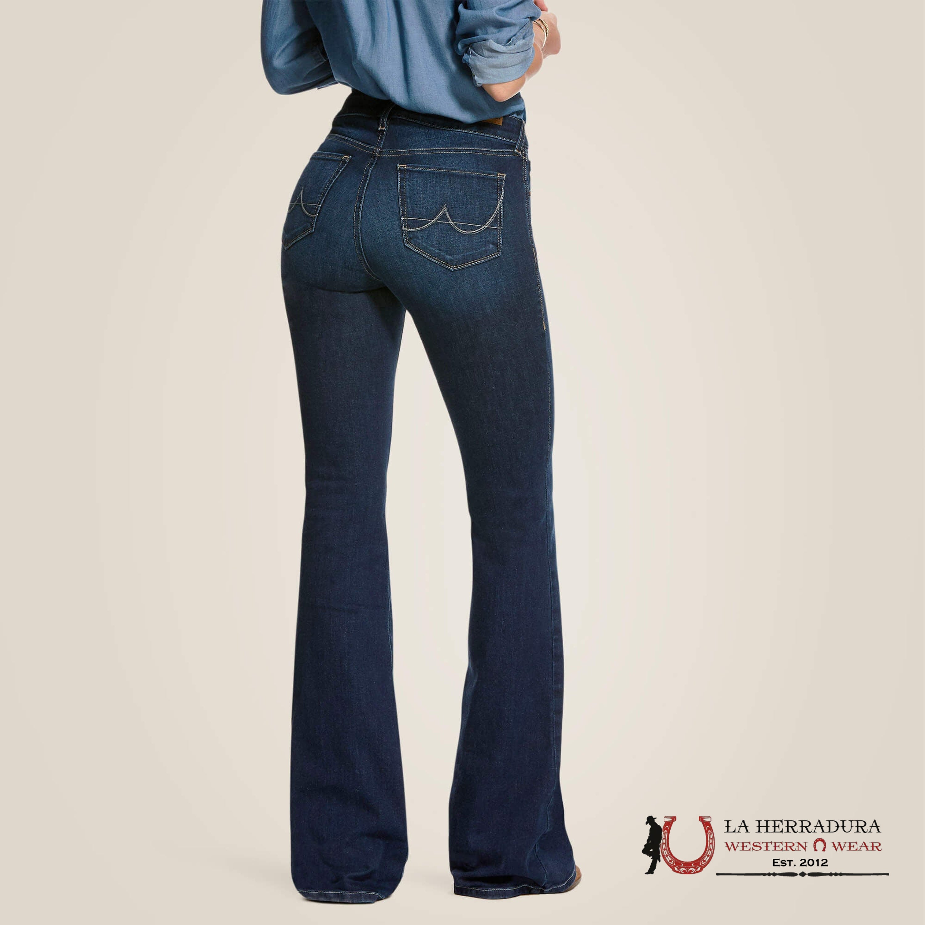 ARIAT WOMEN PERFECT RISE KATIE FLARE JEANS - 10027692 ROPA MUJERES