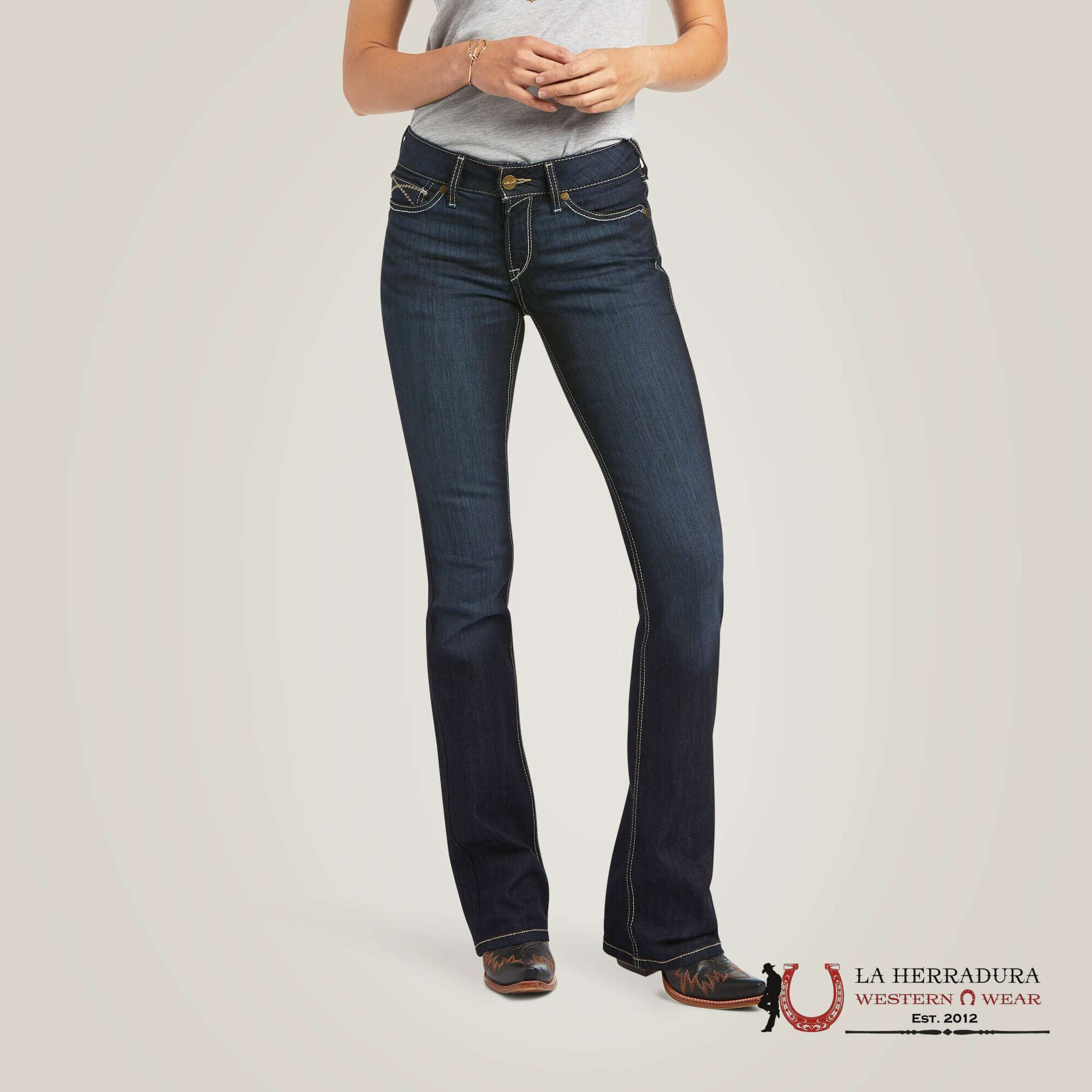 ARIAT WOMEN PERFECT RISE NASHVILLE BOOTCUT JEANS - 10040800 ROPA MUJERES