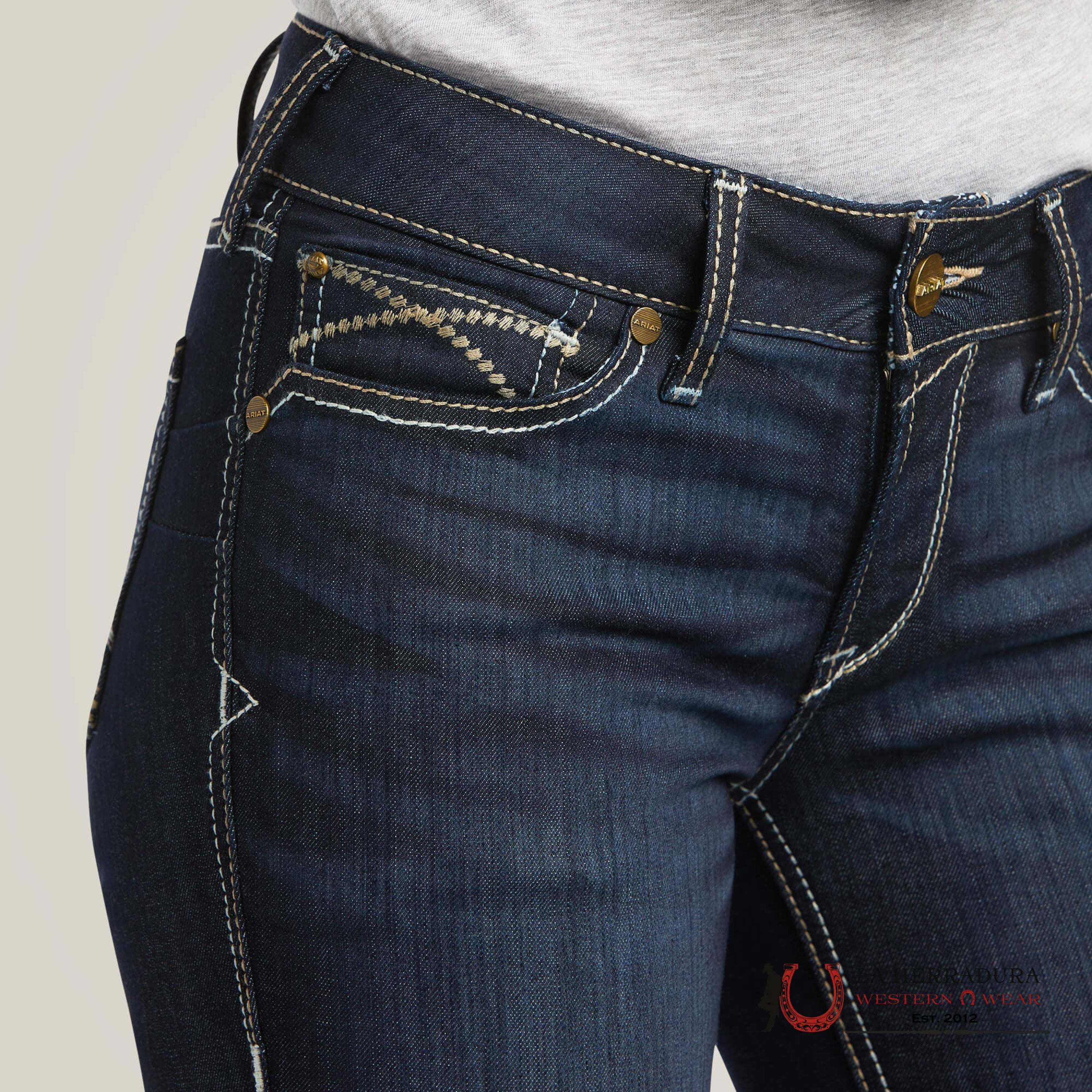 ARIAT WOMEN PERFECT RISE NASHVILLE BOOTCUT JEANS - 10040800 ROPA MUJERES